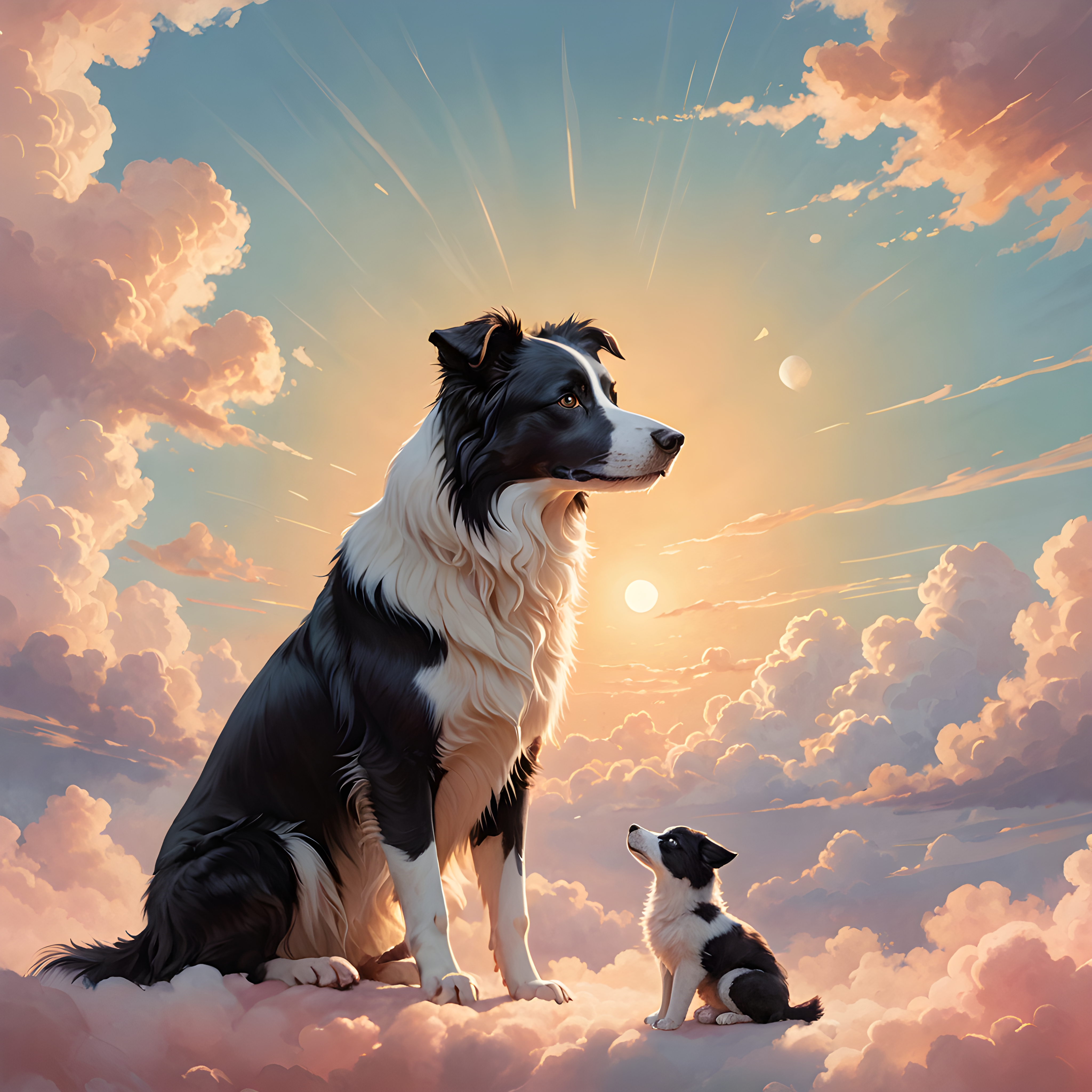 Border Collie — Nursery (Romantic)