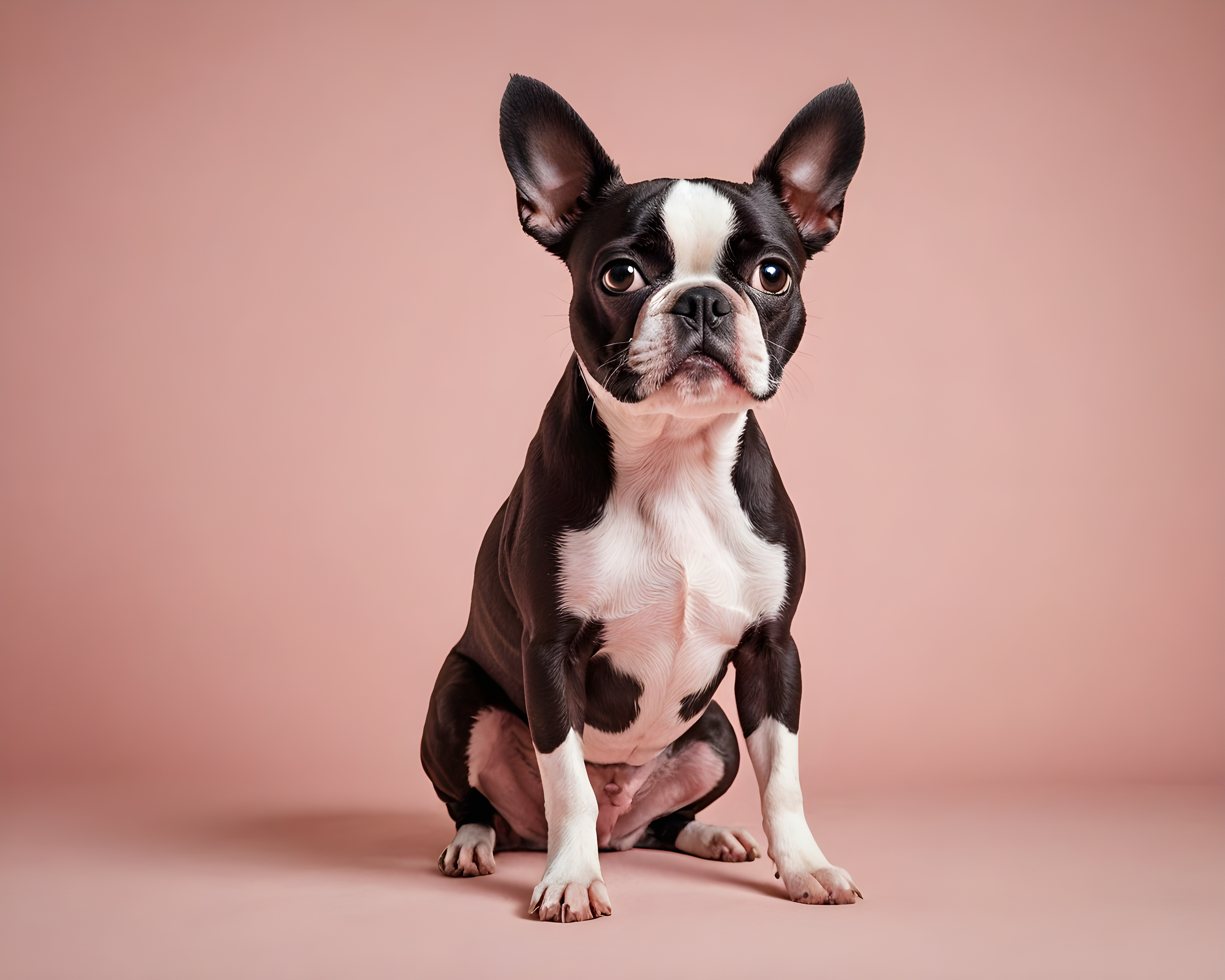 Boston Terrier — Modern Aesthetic (Energetic)