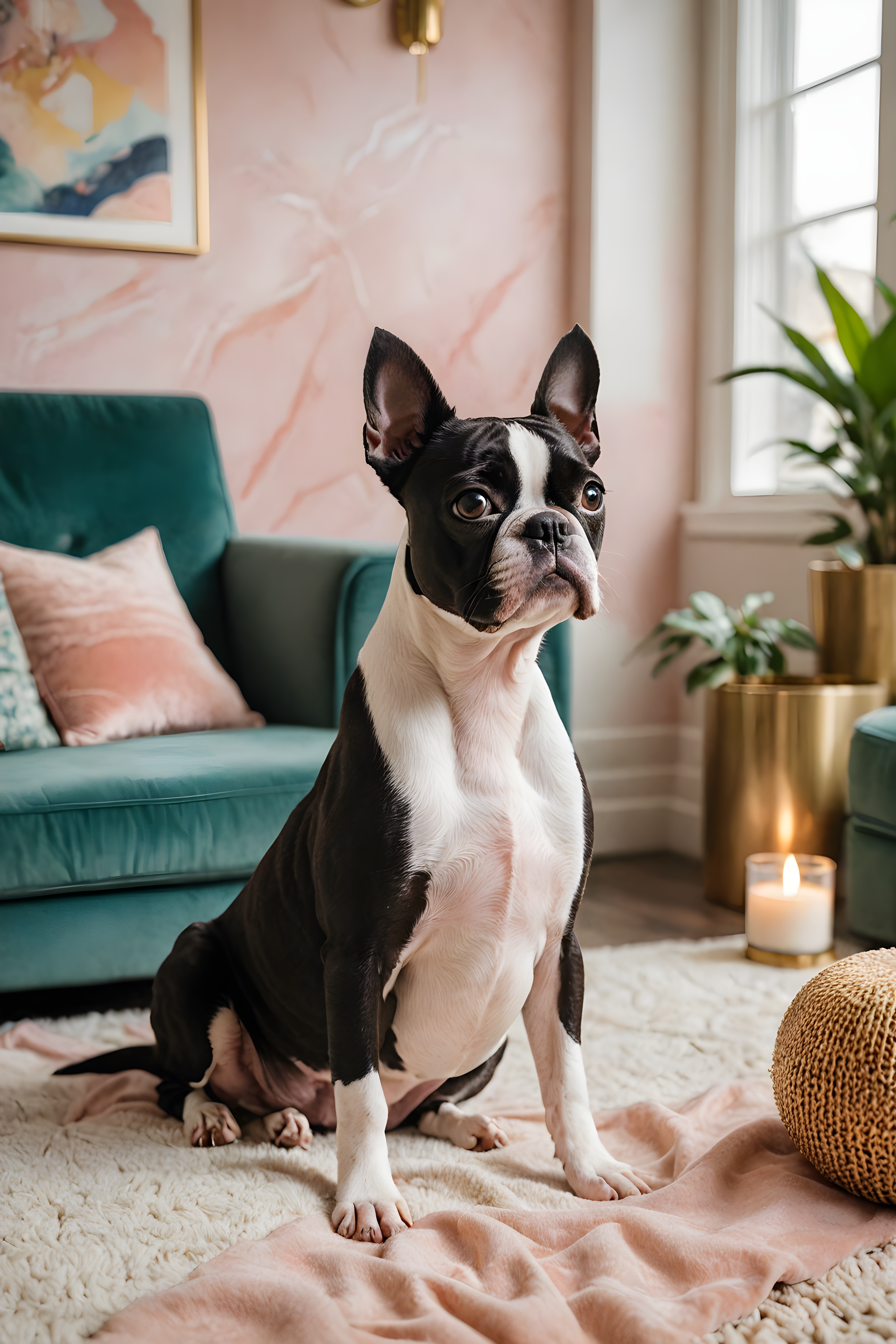 Boston Terrier — Modern Aesthetic (Luxury)