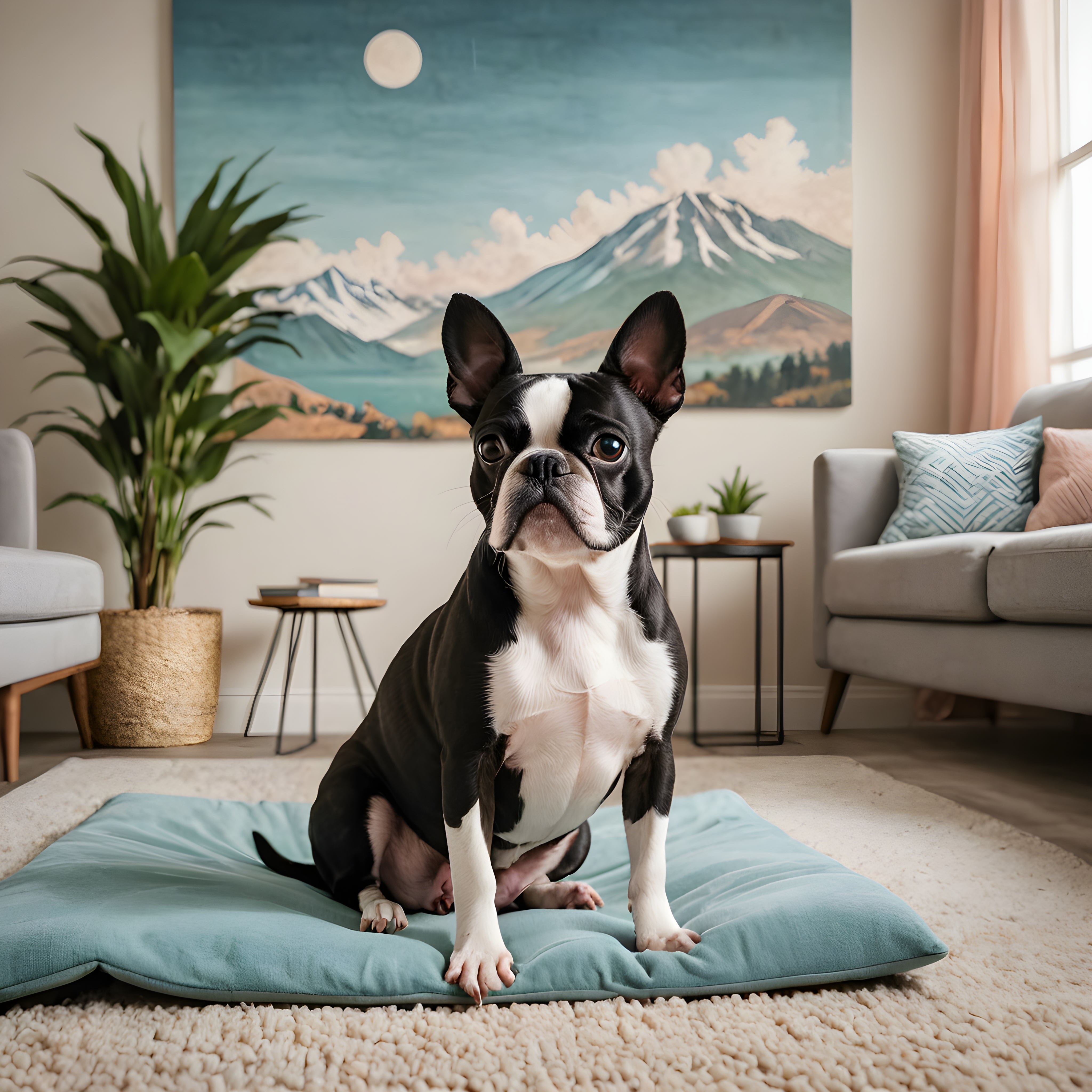 Boston Terrier — Modern Aesthetic (Savage)