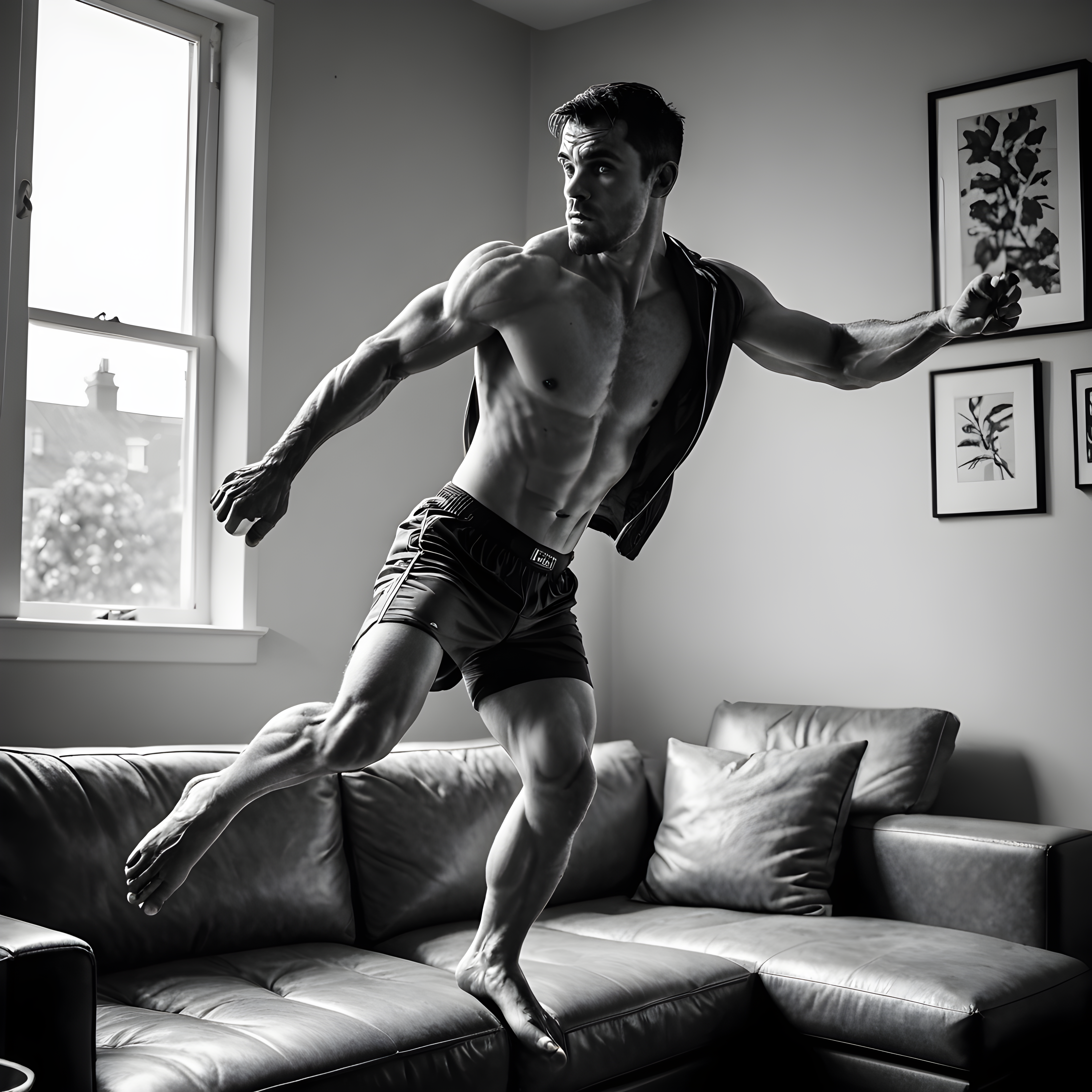 Boxer — Black & White (Lifestyle)