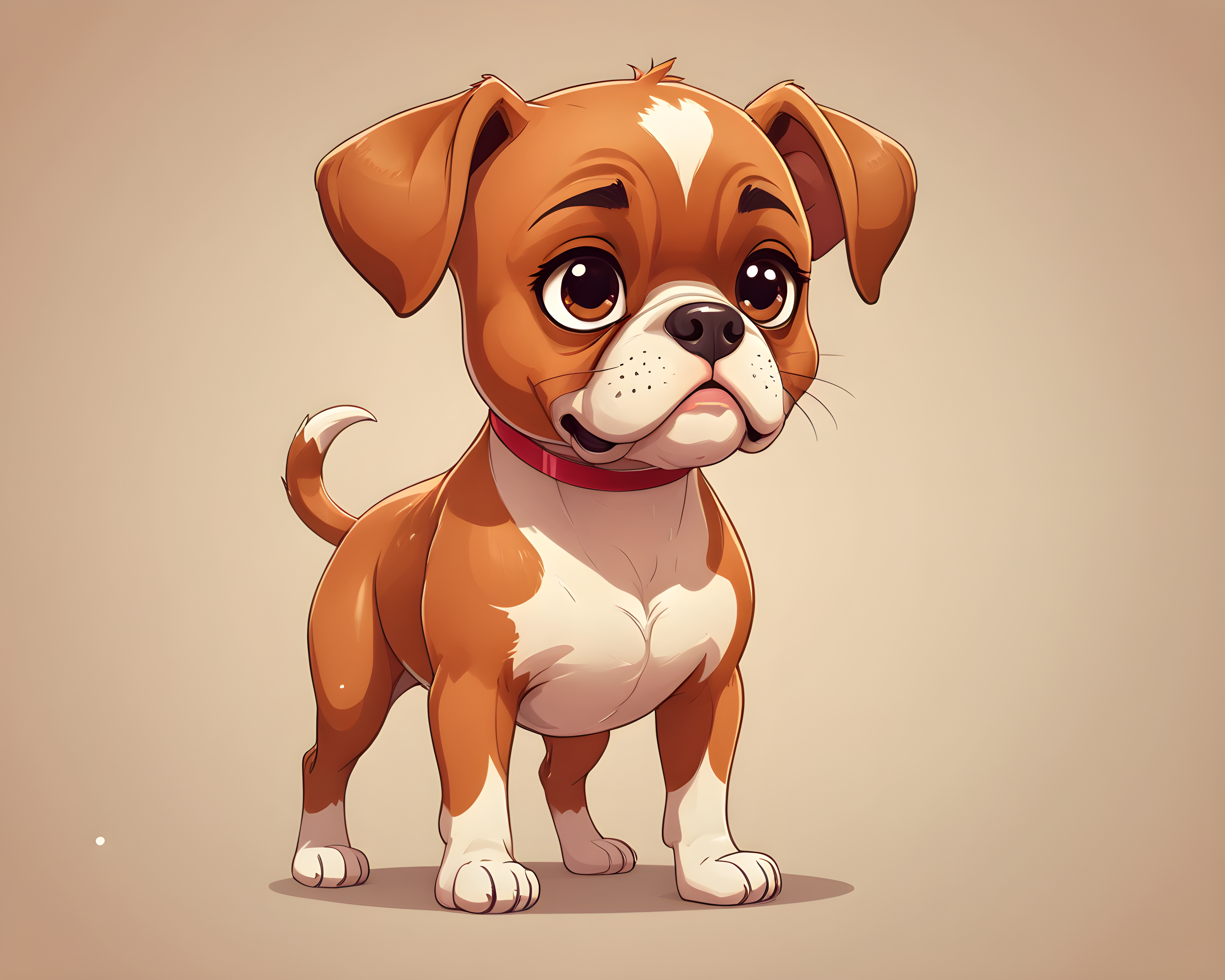 Boxer — Cartoon / Kawaii (Romantic)