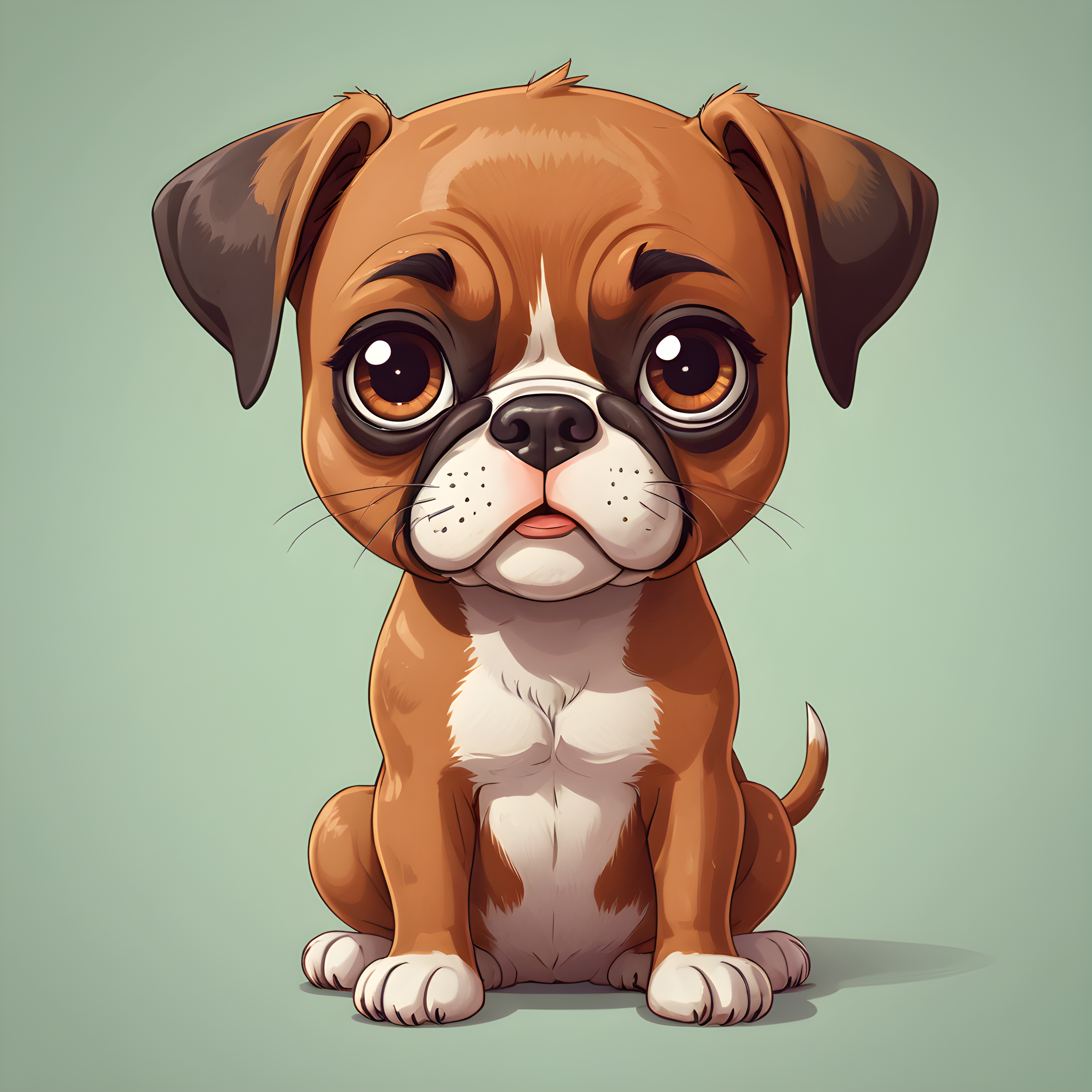 Boxer — Cartoon / Kawaii (Savage)
