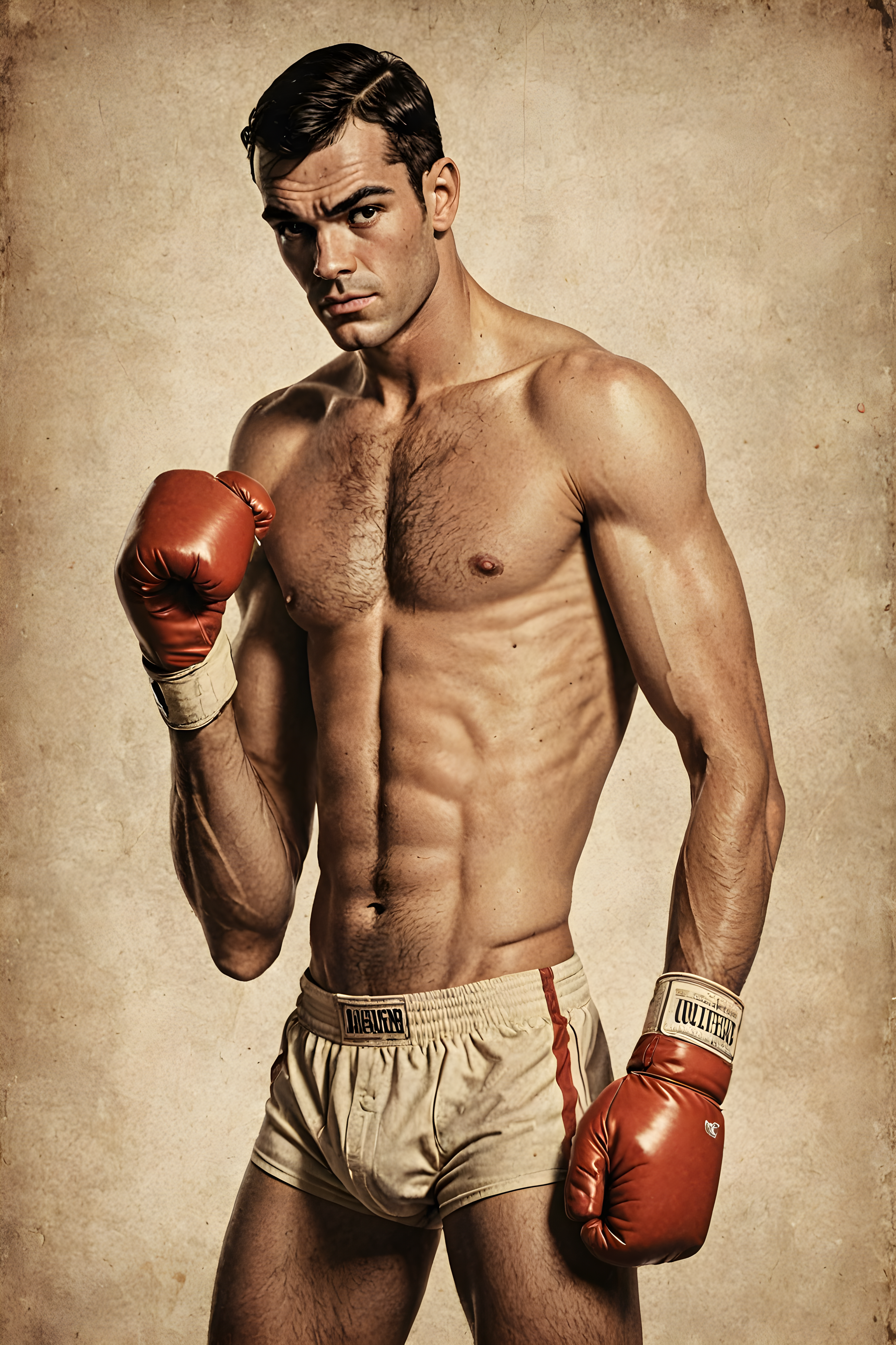 Boxer — Vintage Poster (Aesthetic)