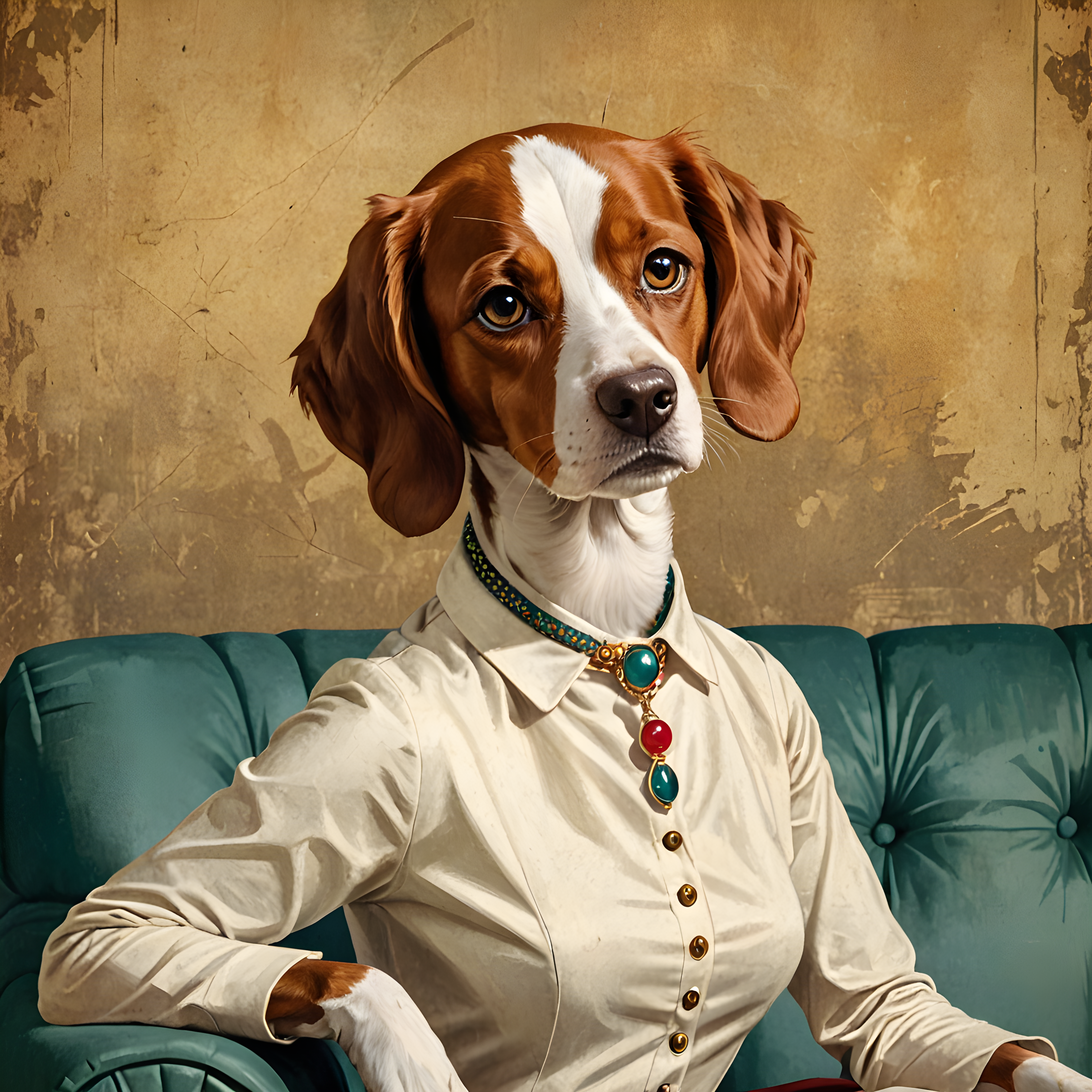 Brittany — Vintage Poster (Luxury)