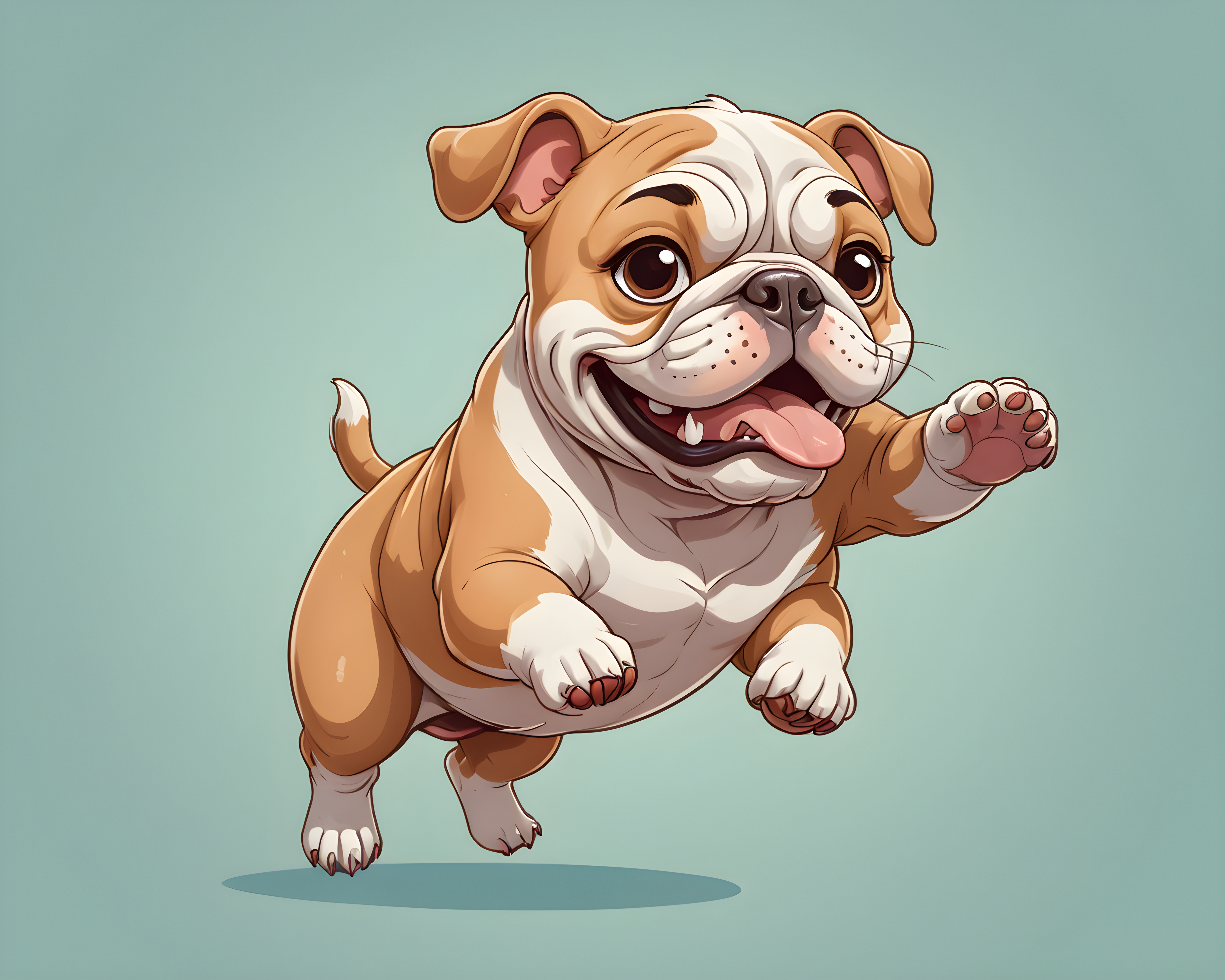 Bulldog — Cartoon / Kawaii (Cute)