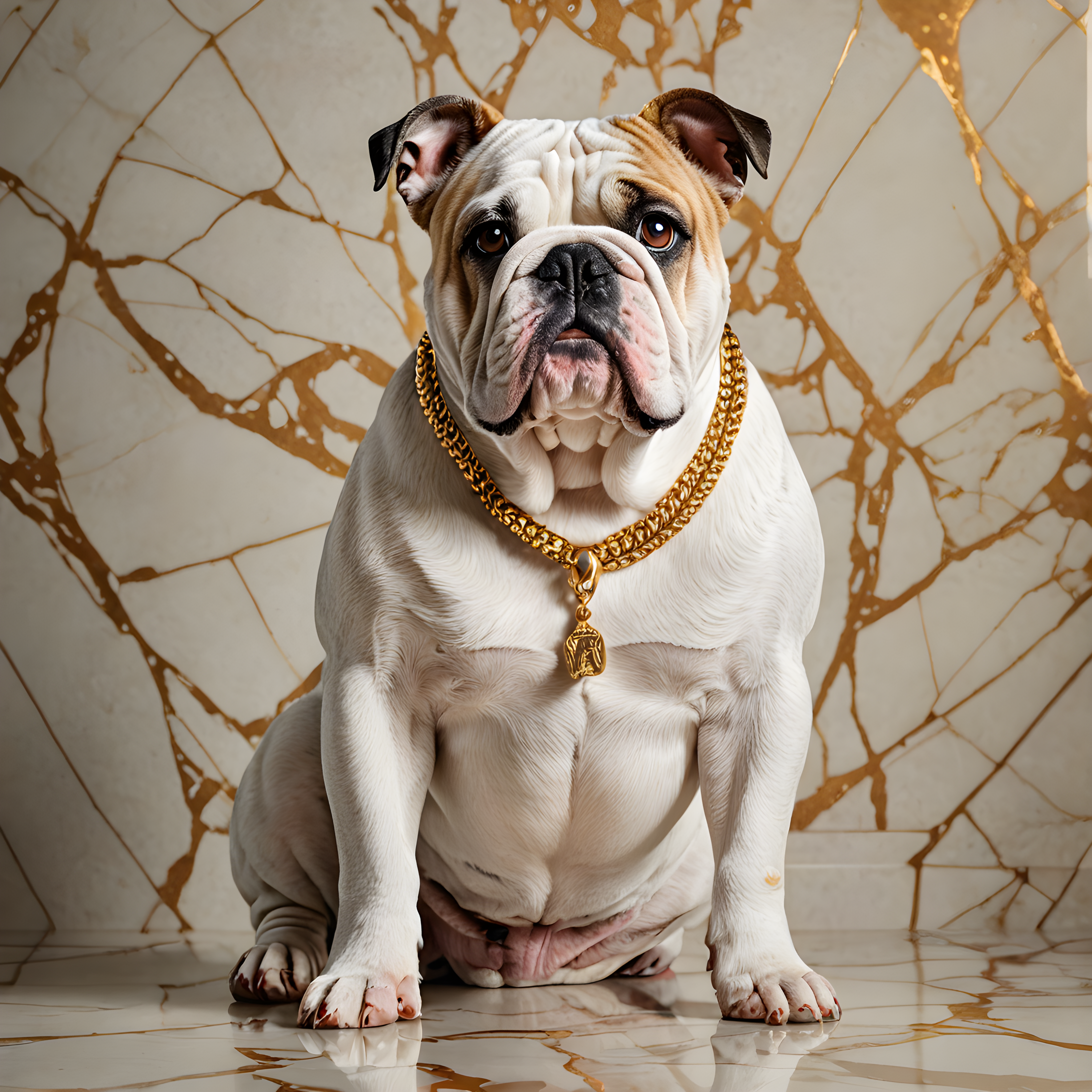 Bulldog — Line Art (Luxury)