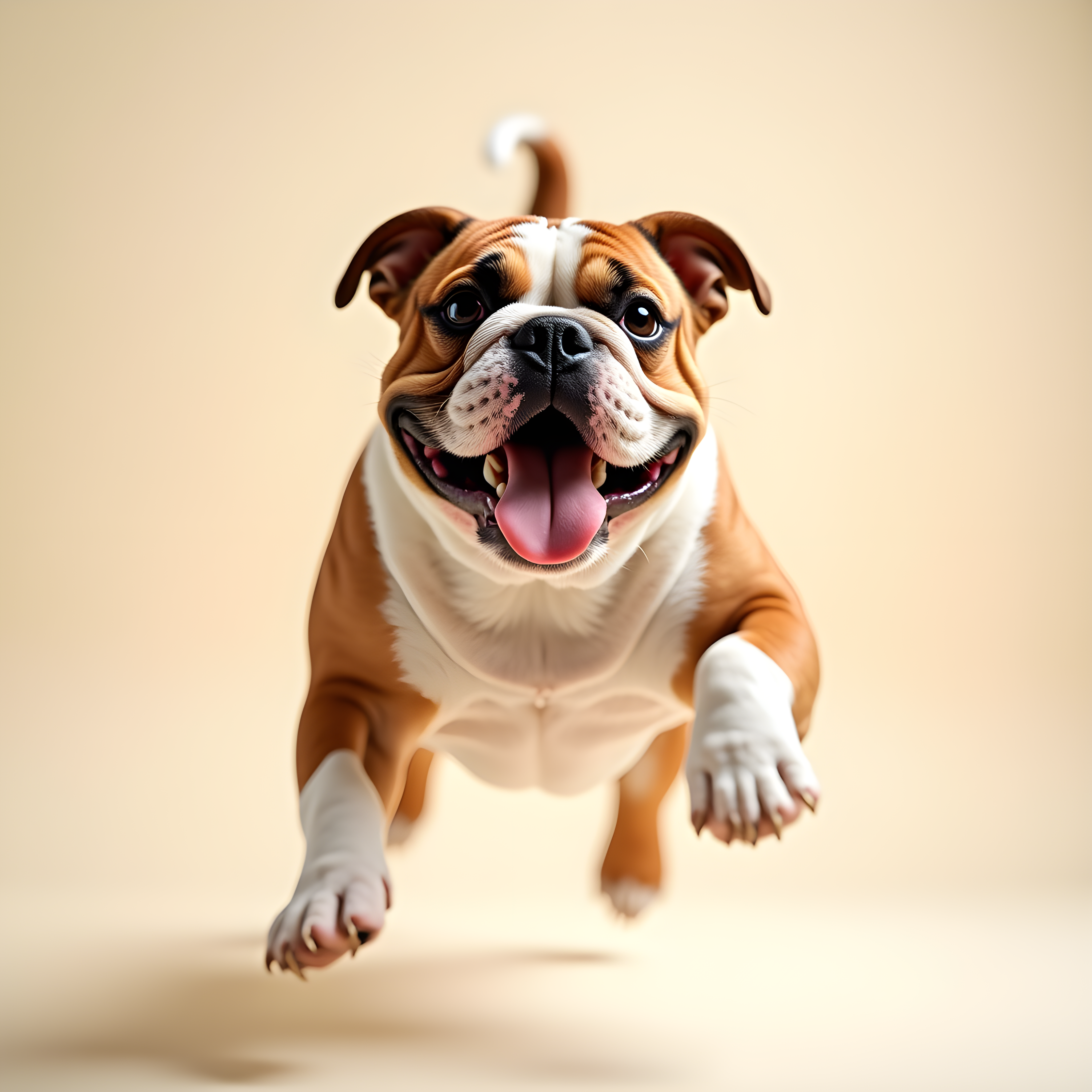 Bulldog — Realistic (Happy)