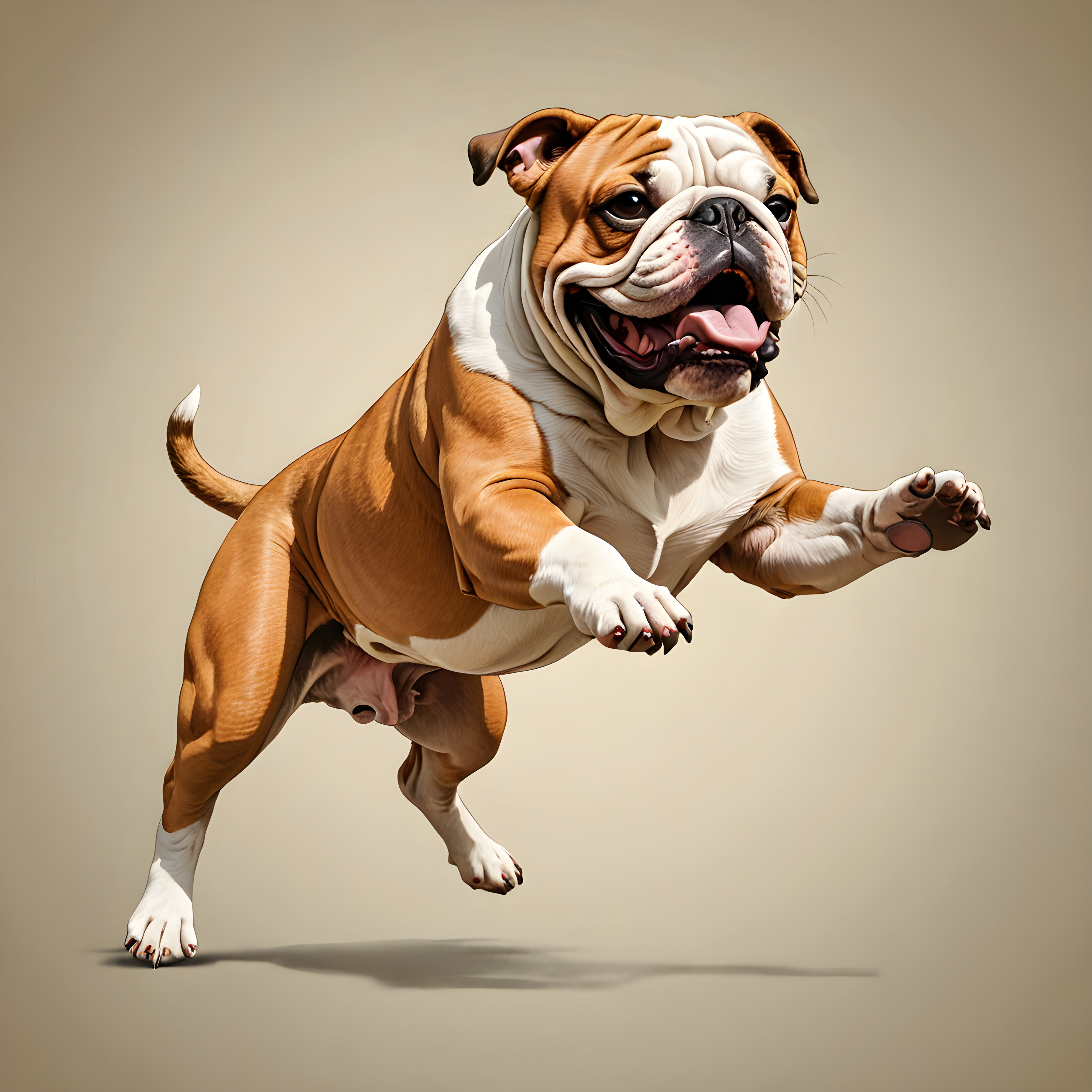 Bulldog — Retro (Funny)
