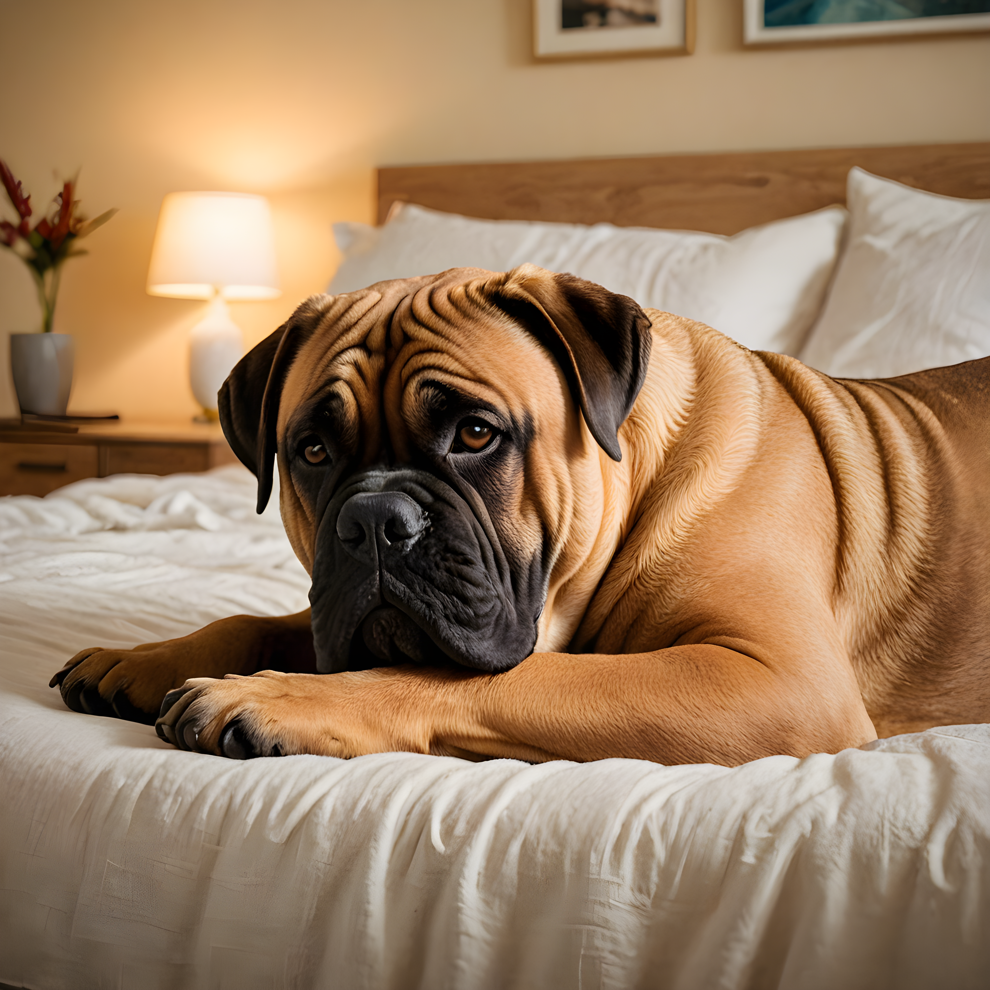 Bullmastiff — Funny (Sleepy)