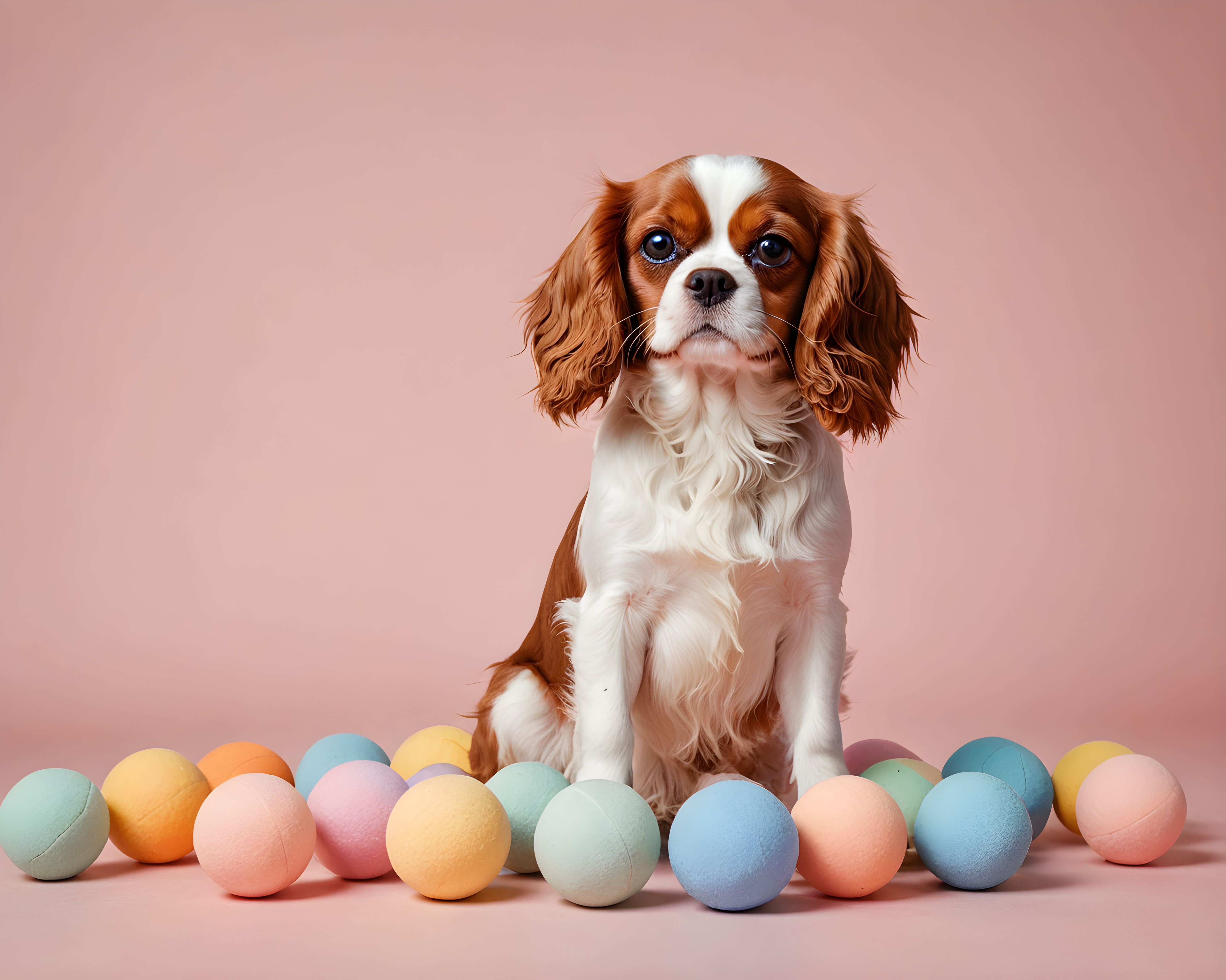 Cavalier King Charles Spaniel — Modern Aesthetic (Playful)