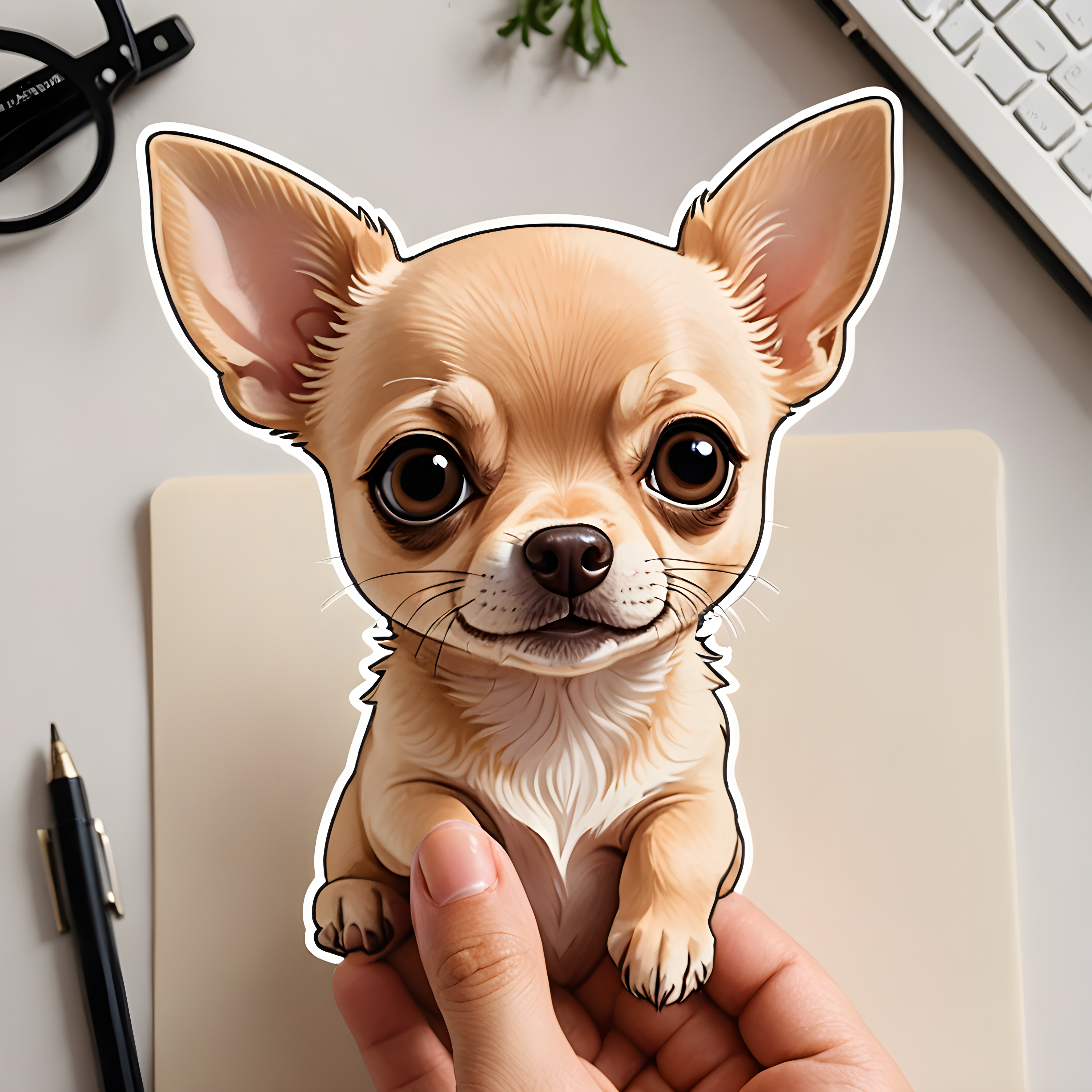 Chihuahua — Cartoon / Kawaii (Aesthetic)