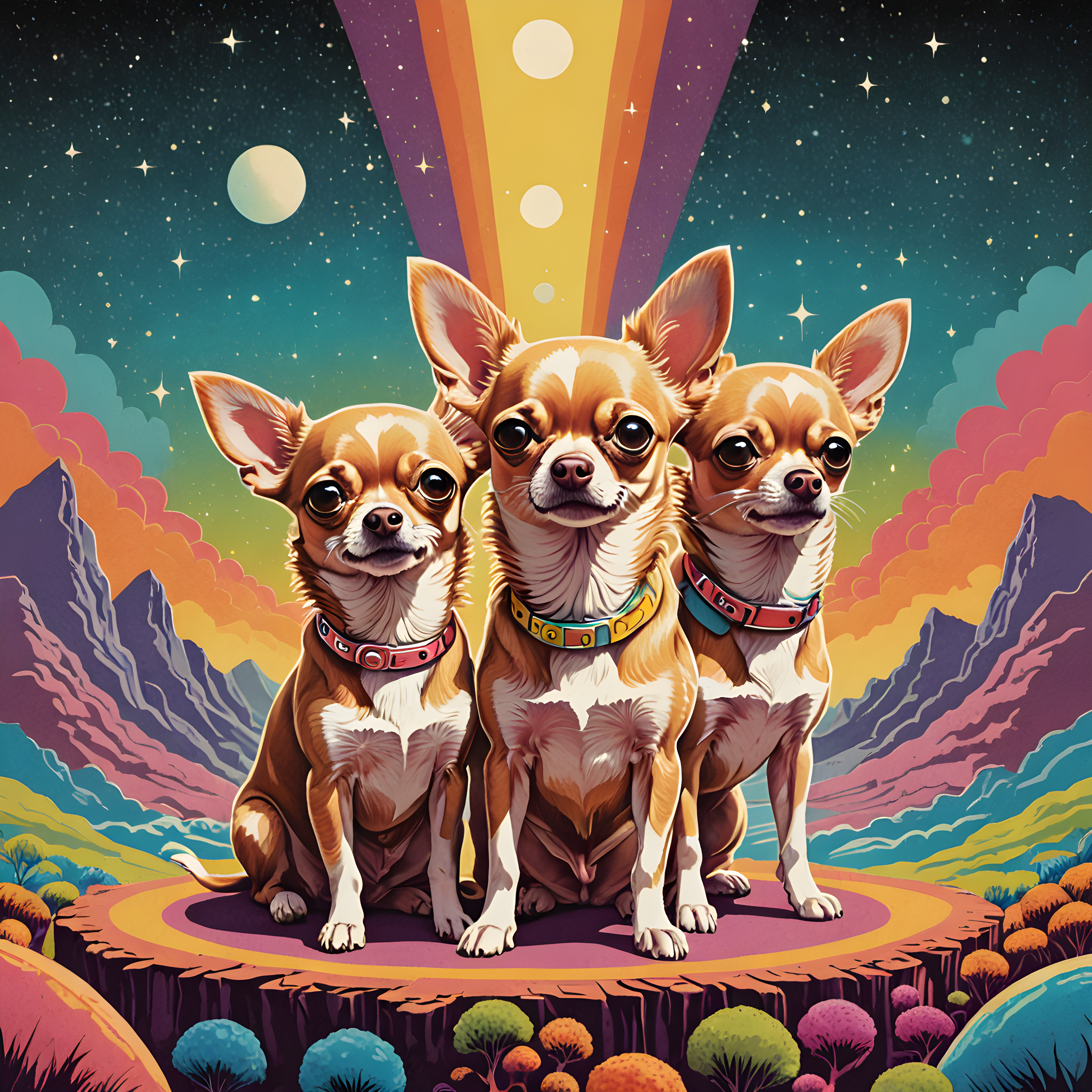 Chihuahua — Retro (Fantasy)