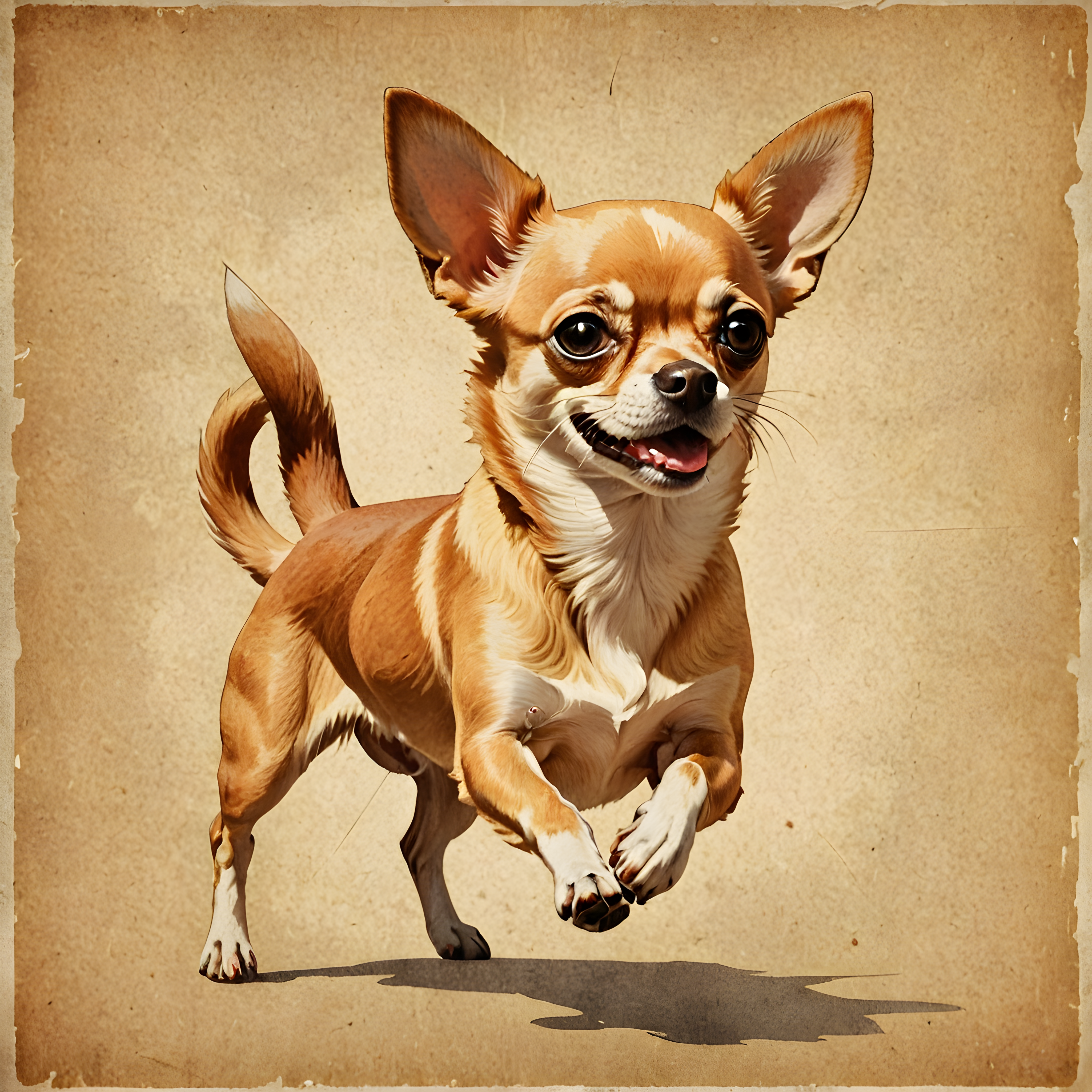 Chihuahua — Vintage Poster (Motivational)
