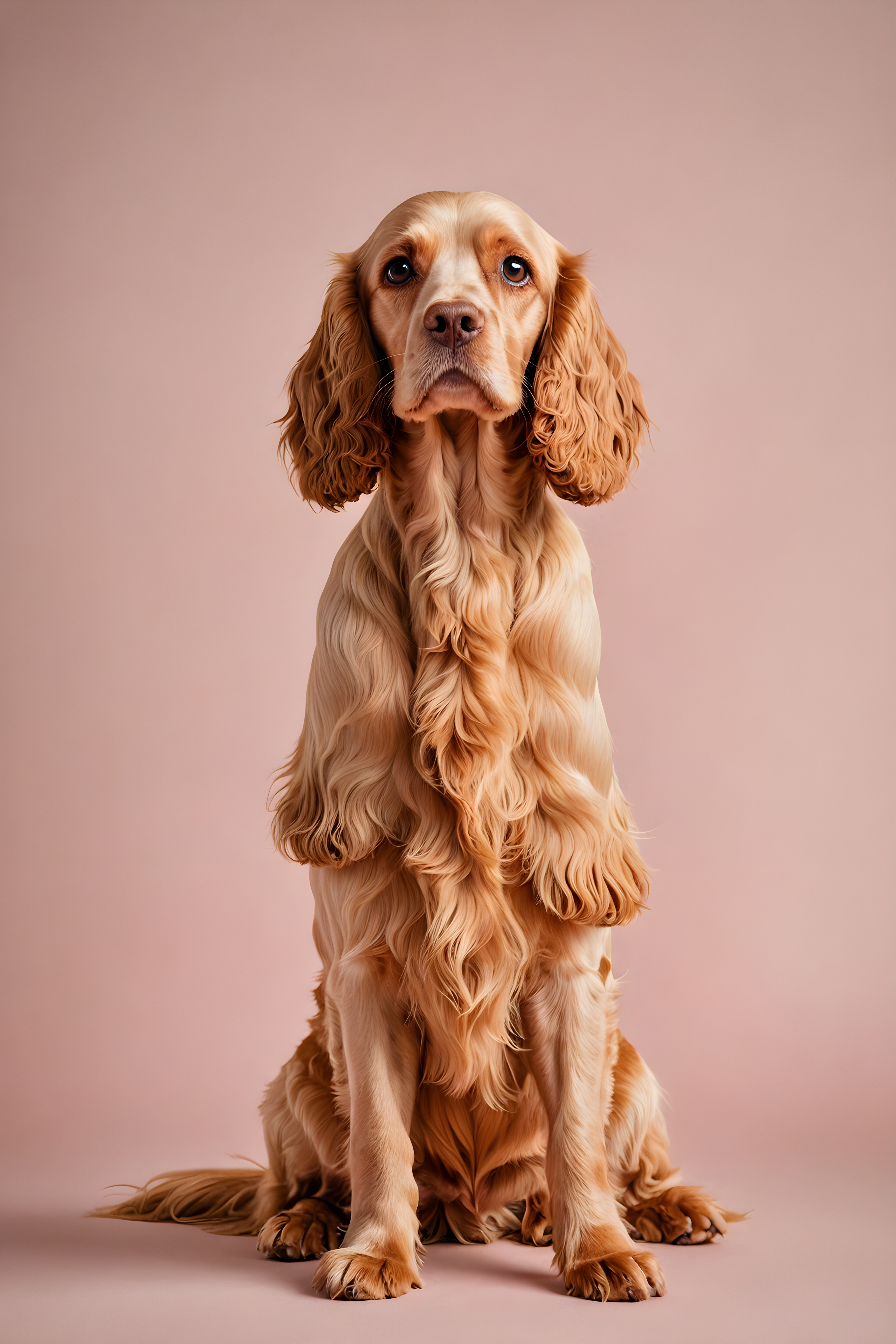 Cocker Spaniel — Modern Aesthetic (Romantic)
