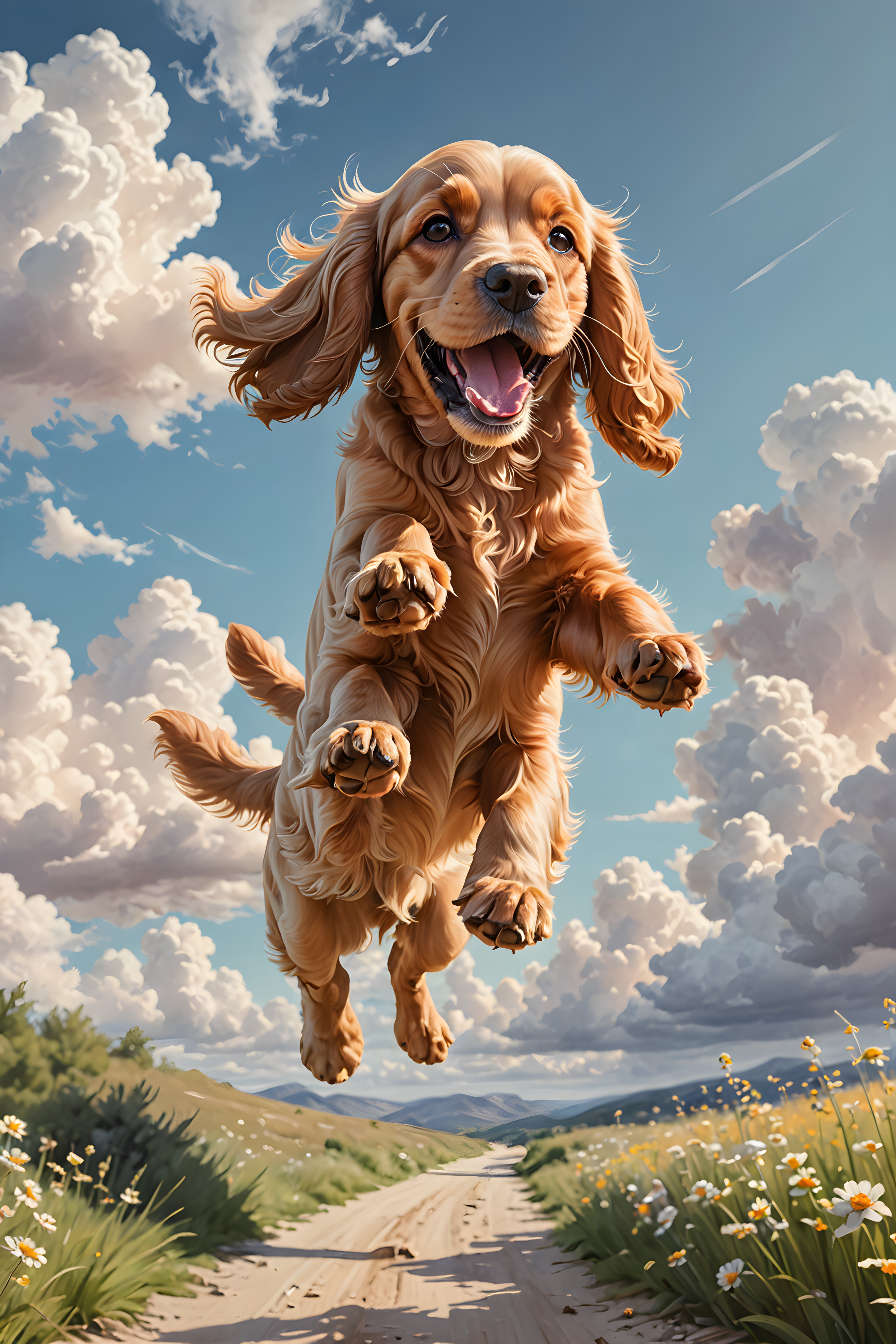 Cocker Spaniel — Nursery (Happy)