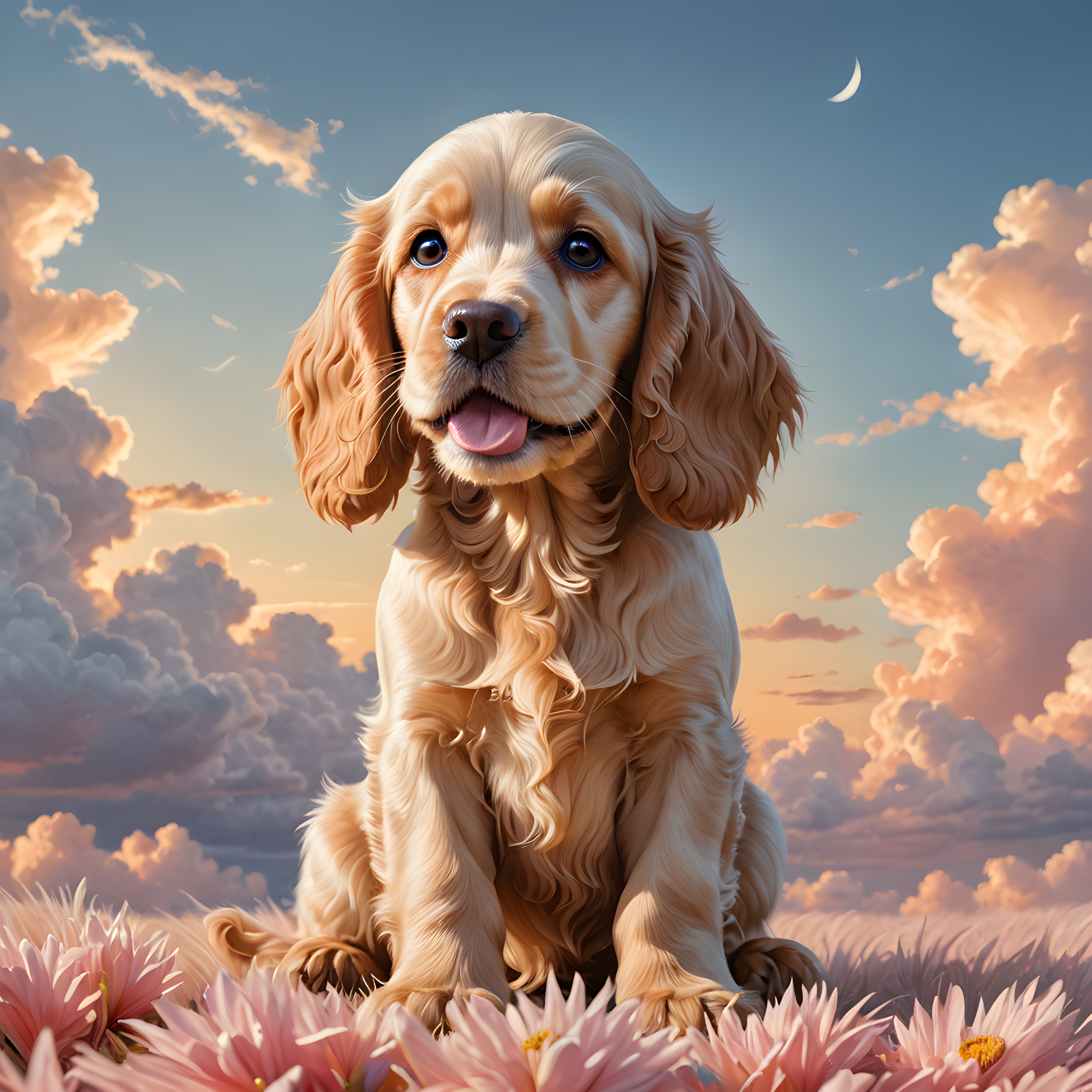 Cocker Spaniel — Nursery (Happy)