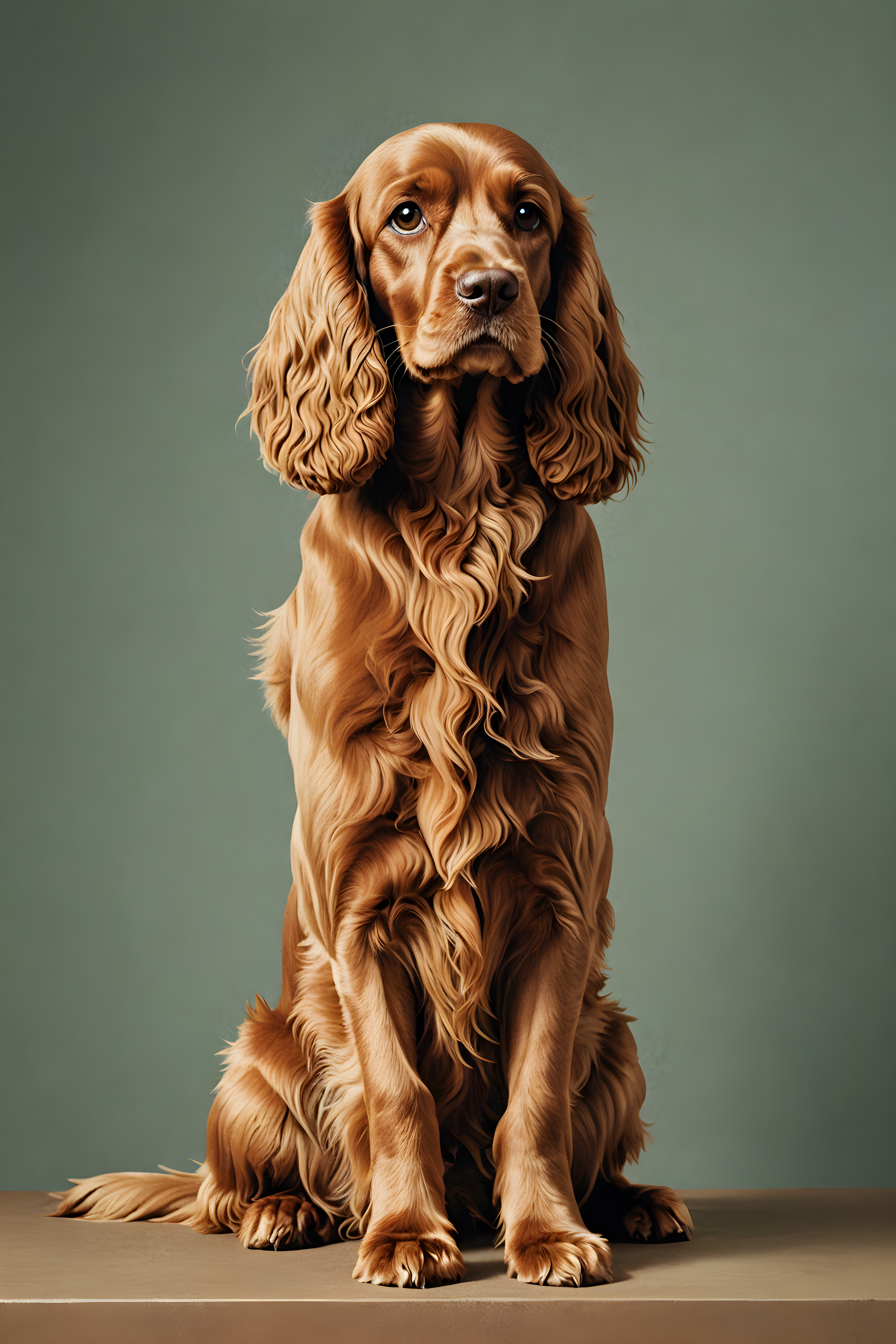 Cocker Spaniel — Retro (Aesthetic)