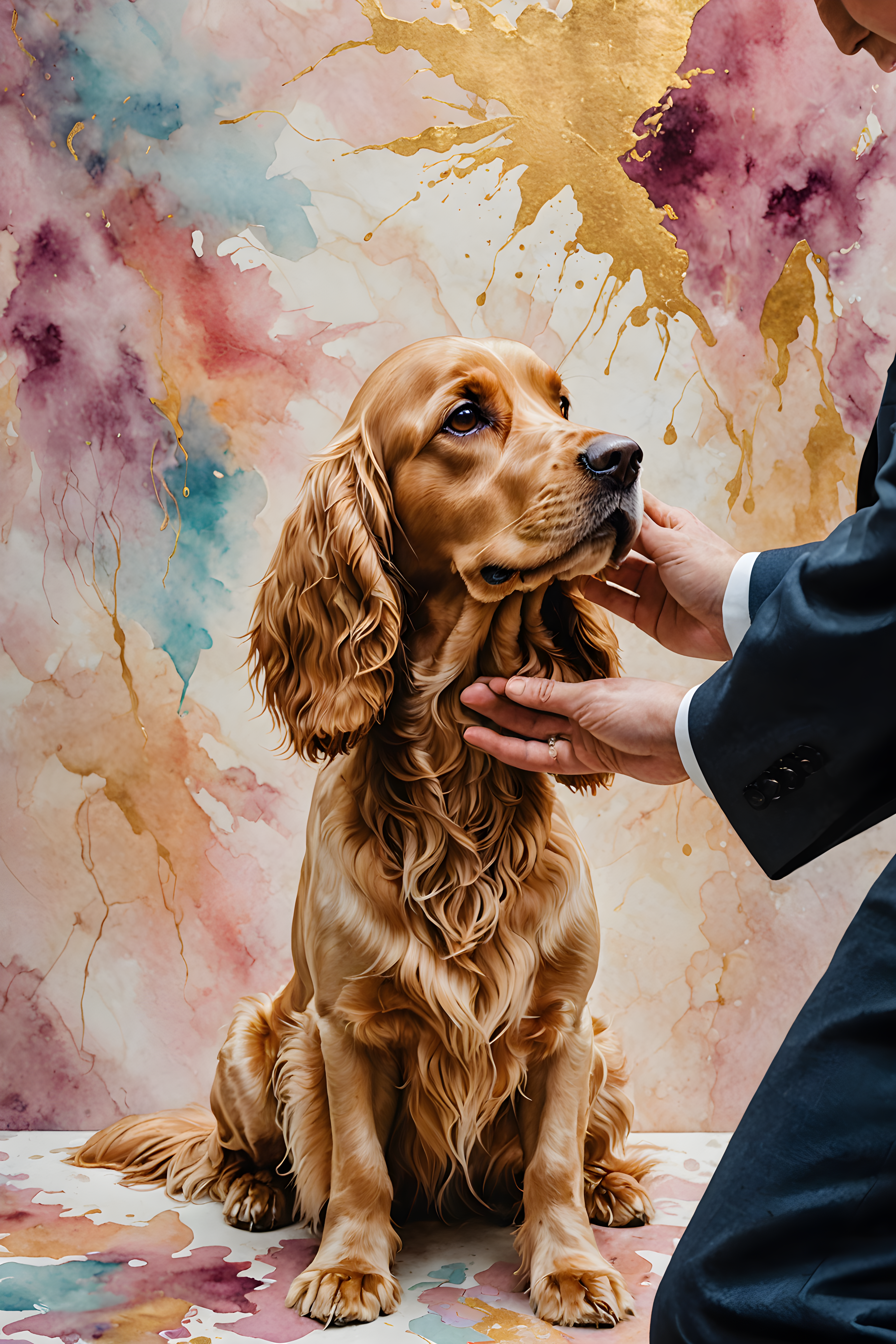 Cocker Spaniel — Watercolor (Luxury)