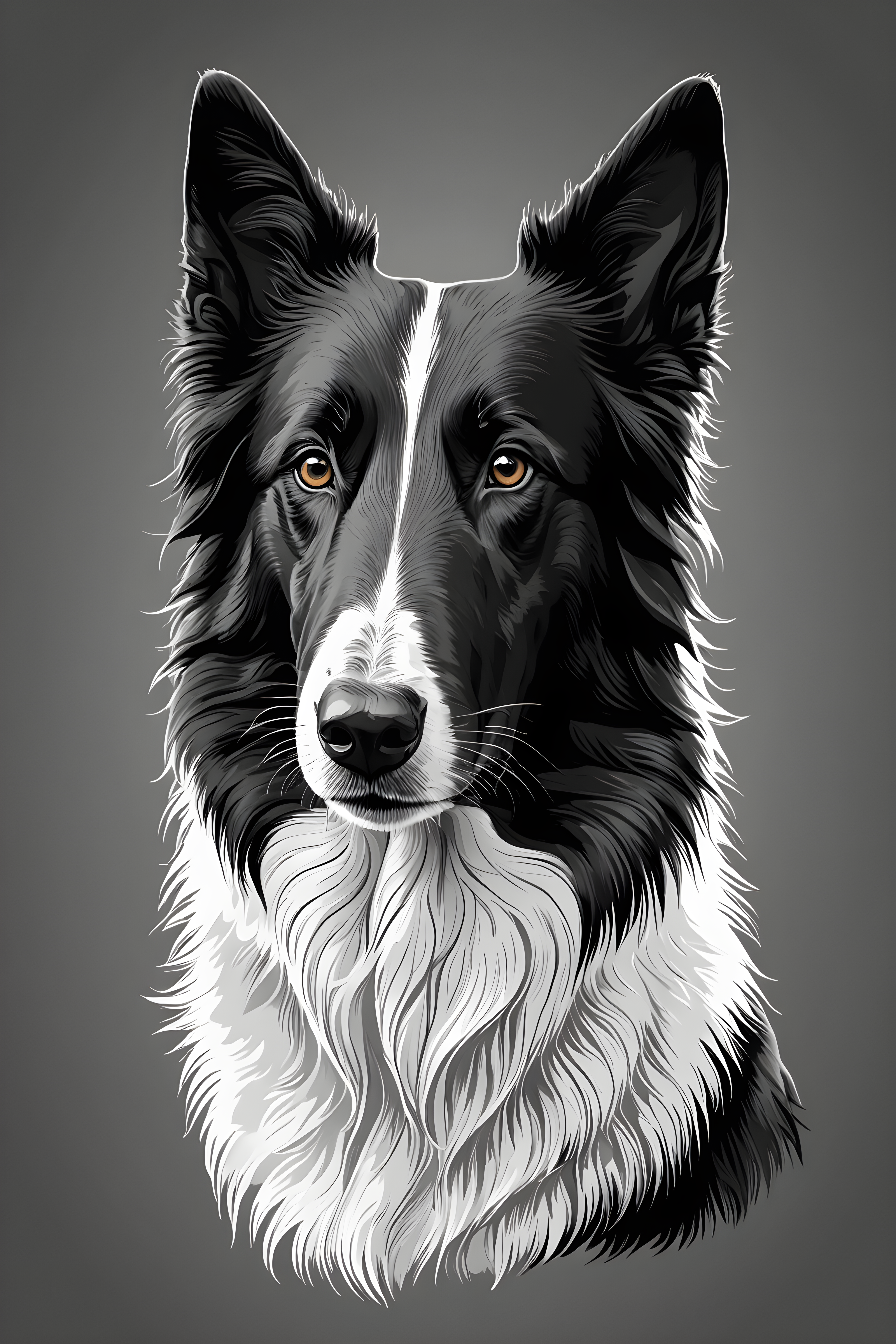 Collie — Line Art (Savage)