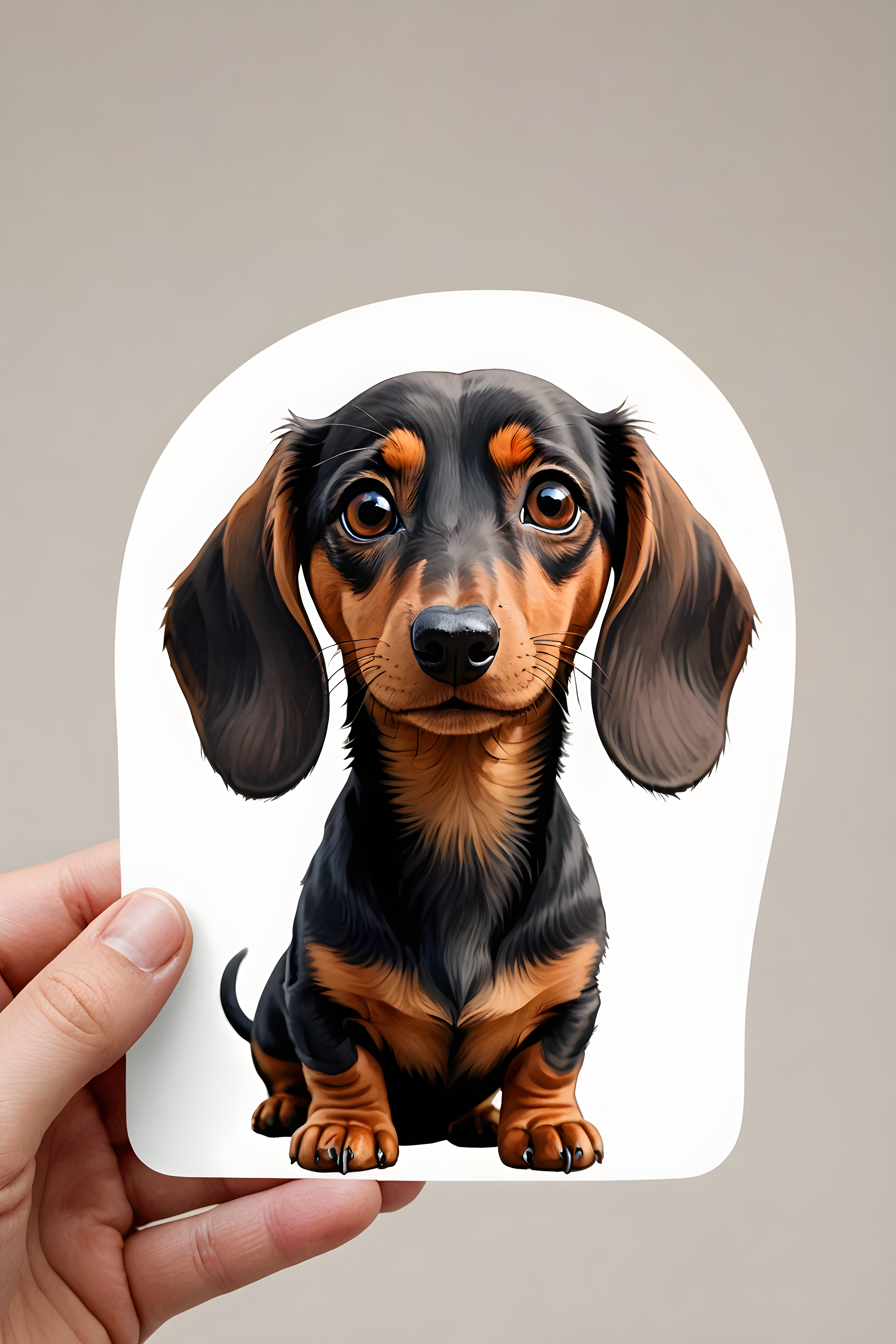 Dachshund — Cartoon / Kawaii (Emotional)