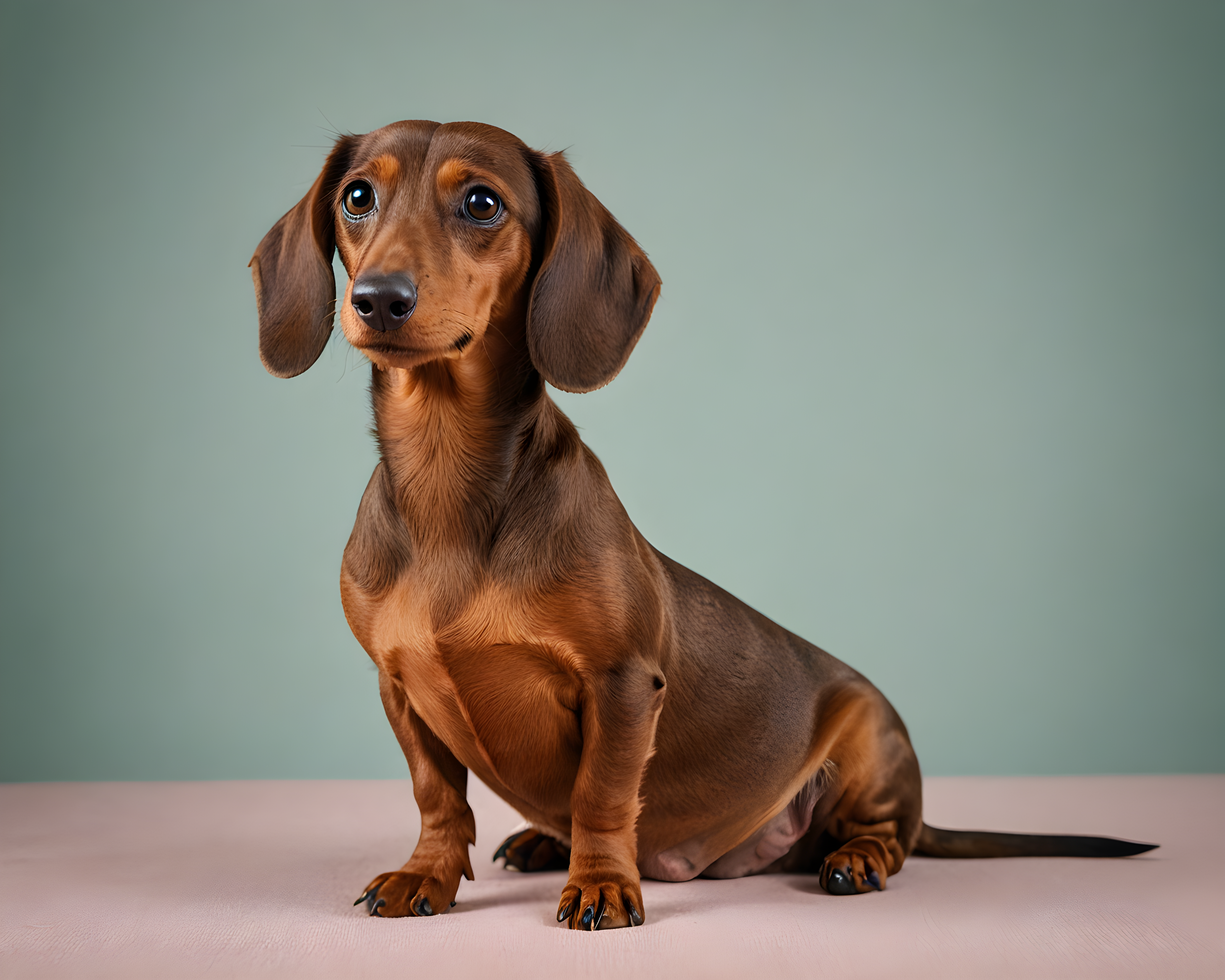 Dachshund — Modern Aesthetic (Emotional)
