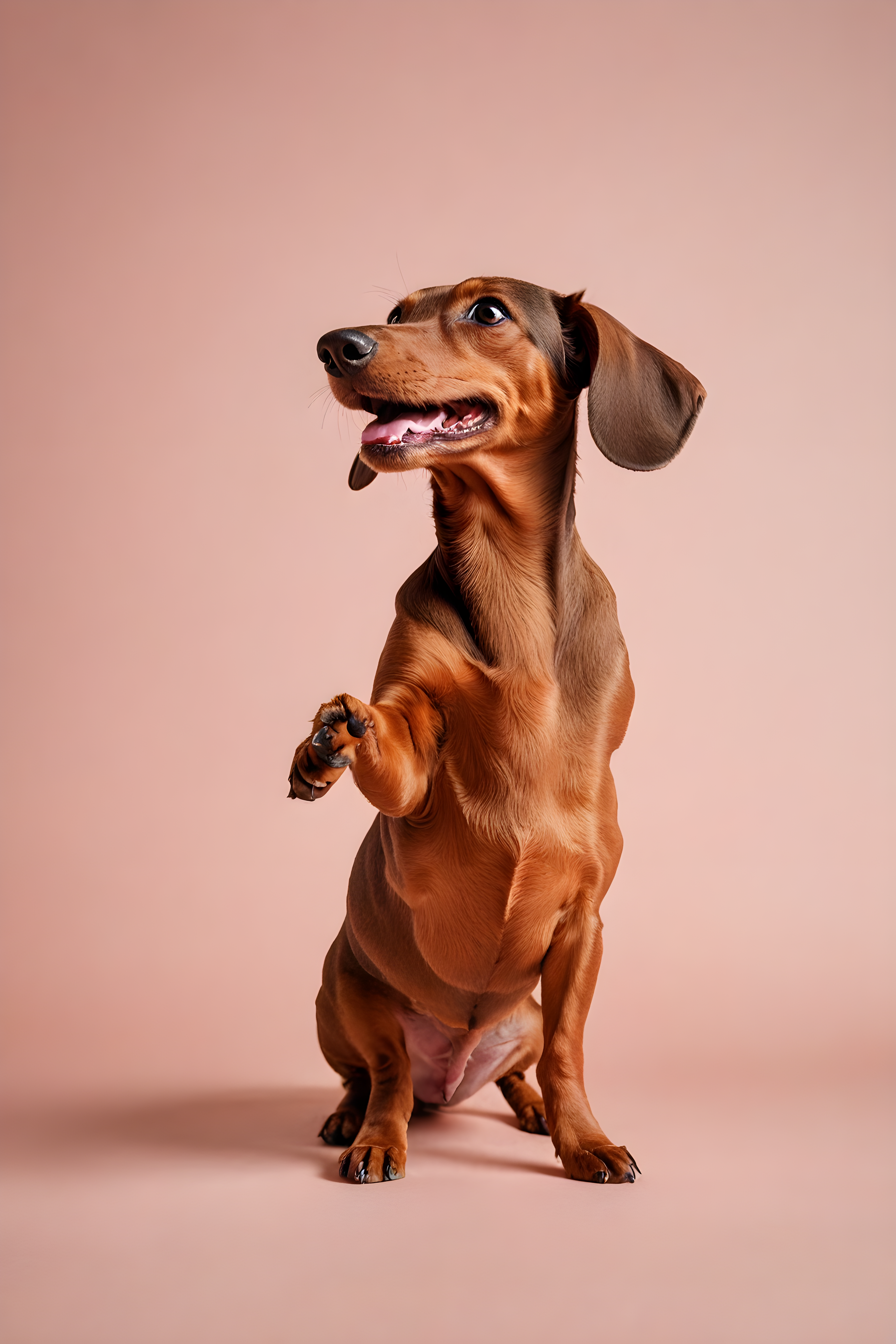 Dachshund — Modern Aesthetic (Happy)