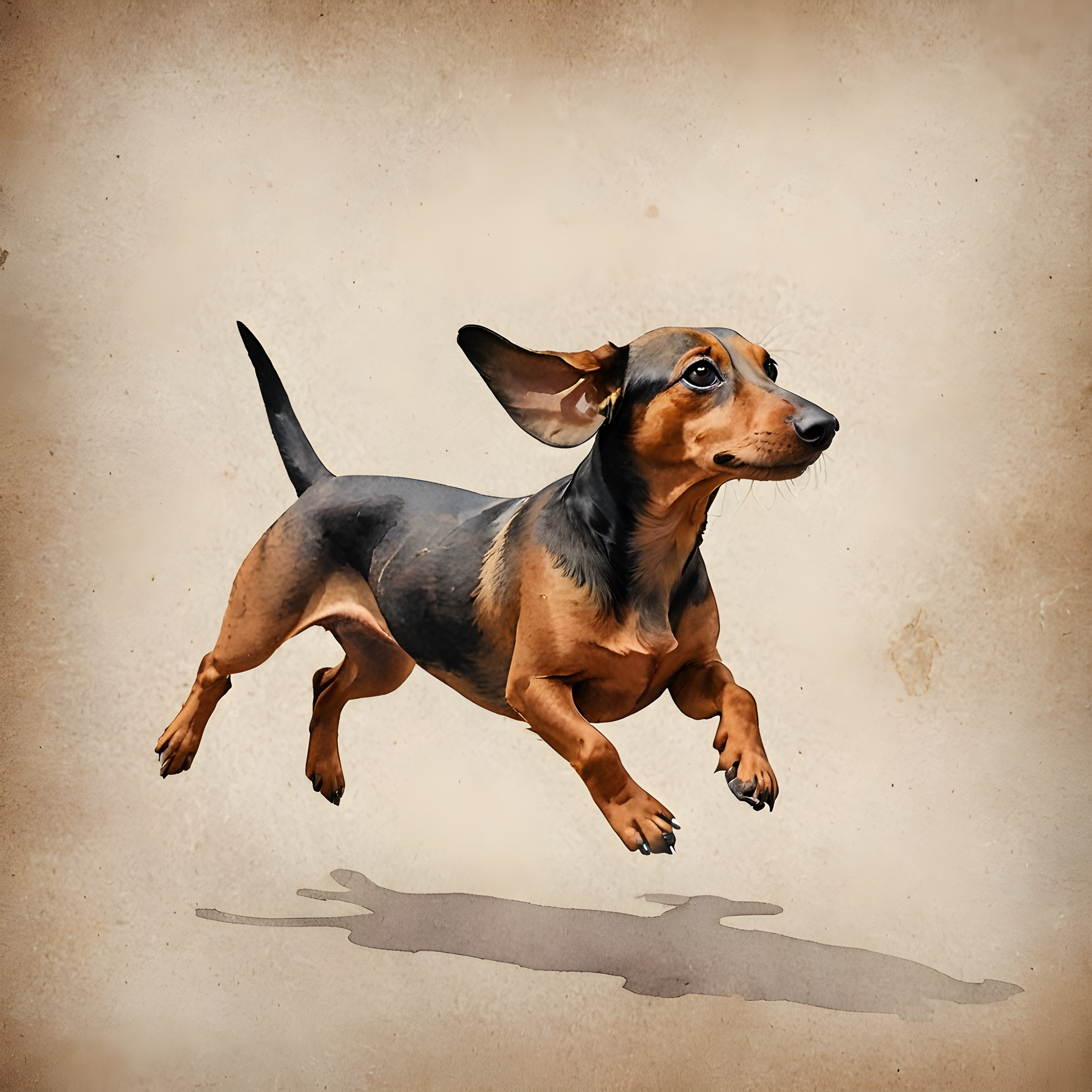 Dachshund — Watercolor (Aesthetic)