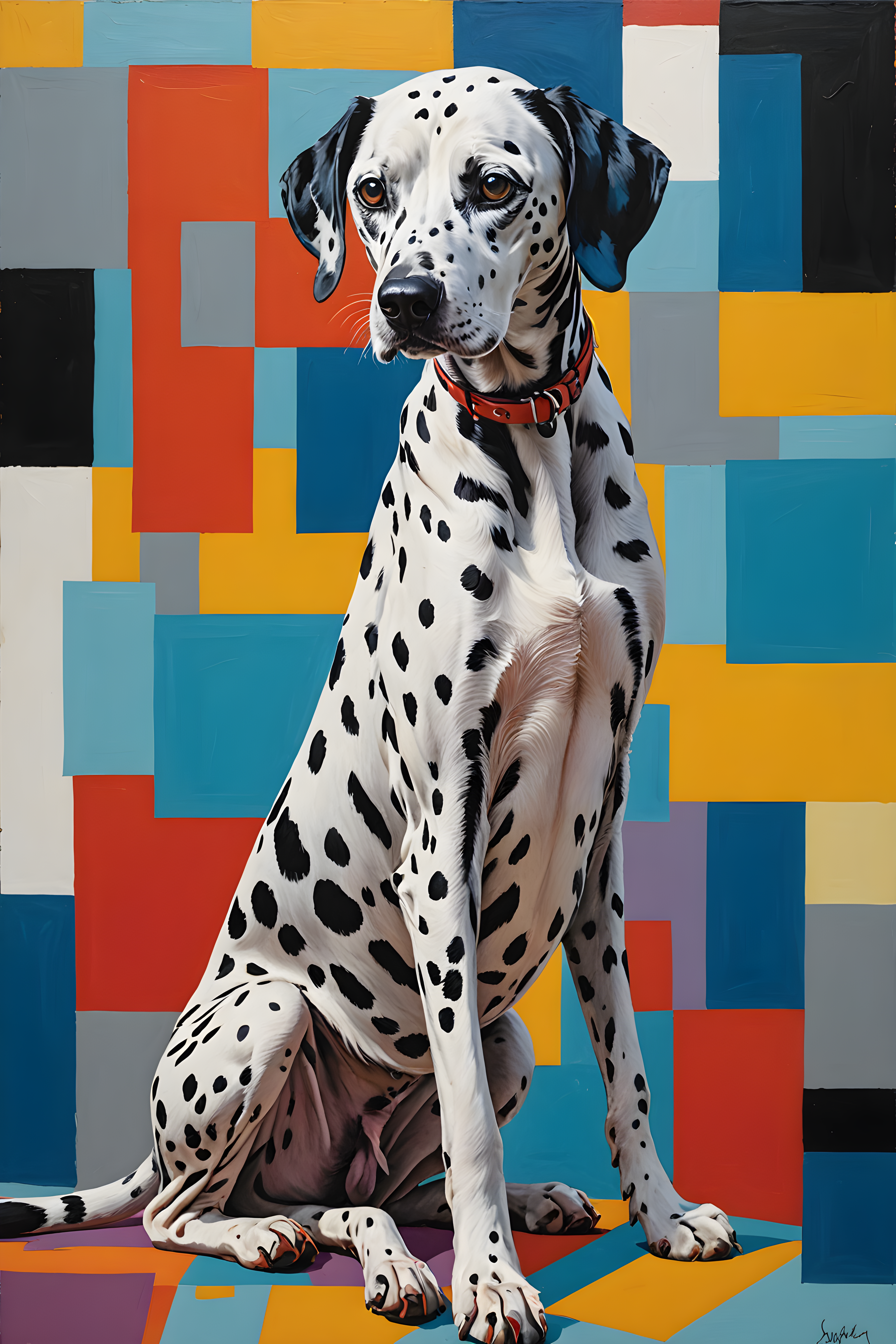 Dalmatian — Abstract (Savage)