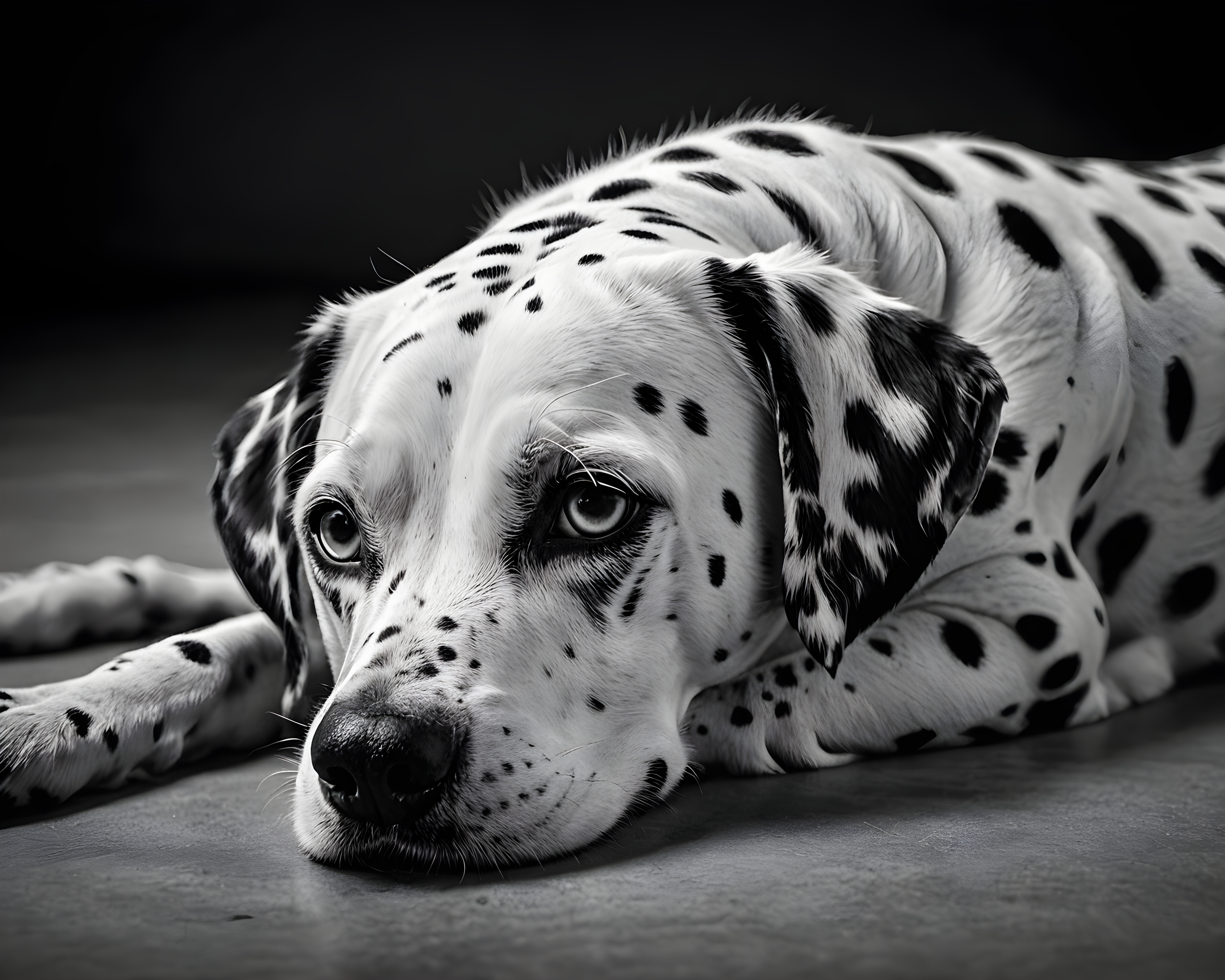 Dalmatian — Black & White (Energetic)