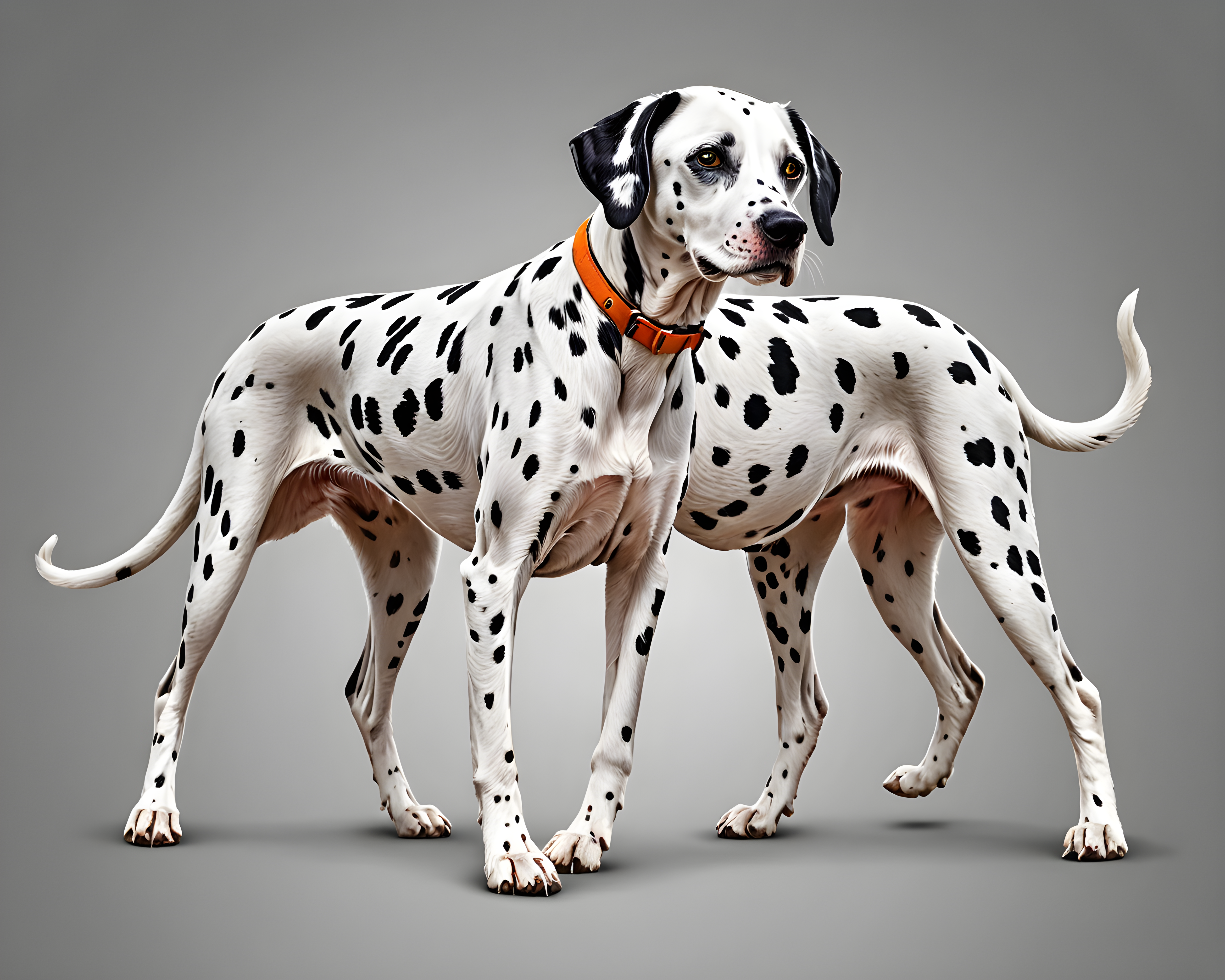 Dalmatian — Line Art (Energetic)