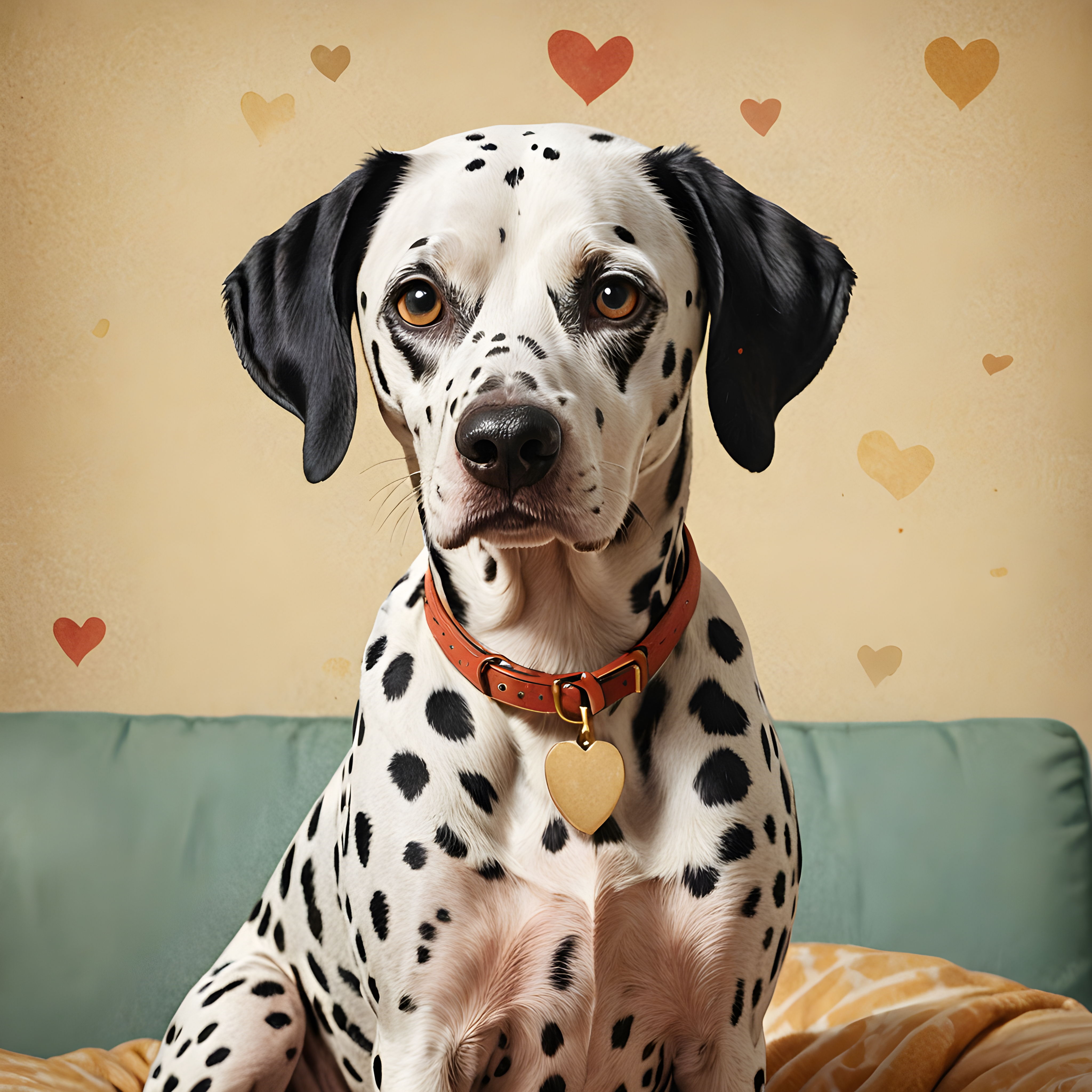 Dalmatian — Retro (Romantic)