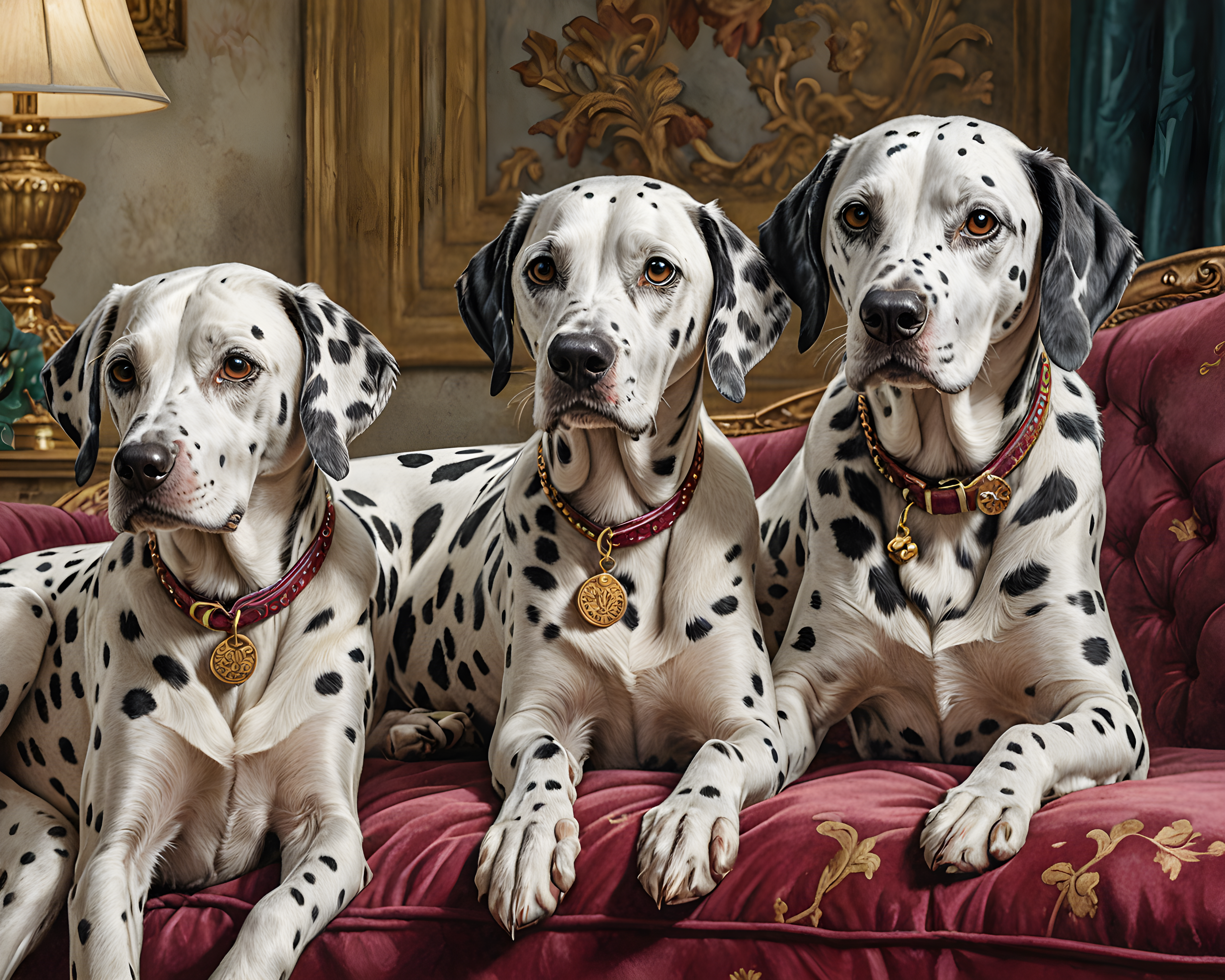 Dalmatian — Pencil Sketch (Luxury)
