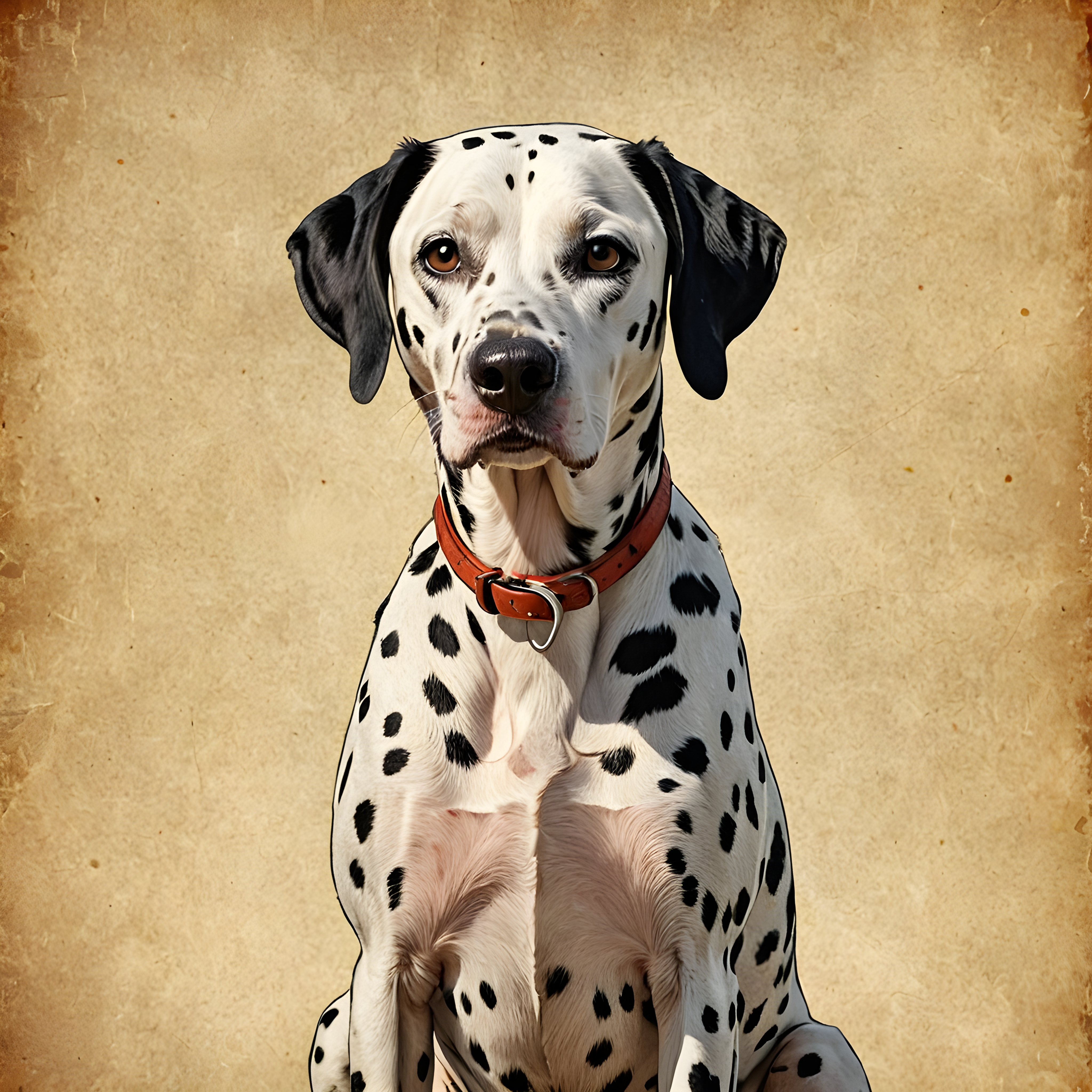 Dalmatian — Vintage Poster (Motivational)