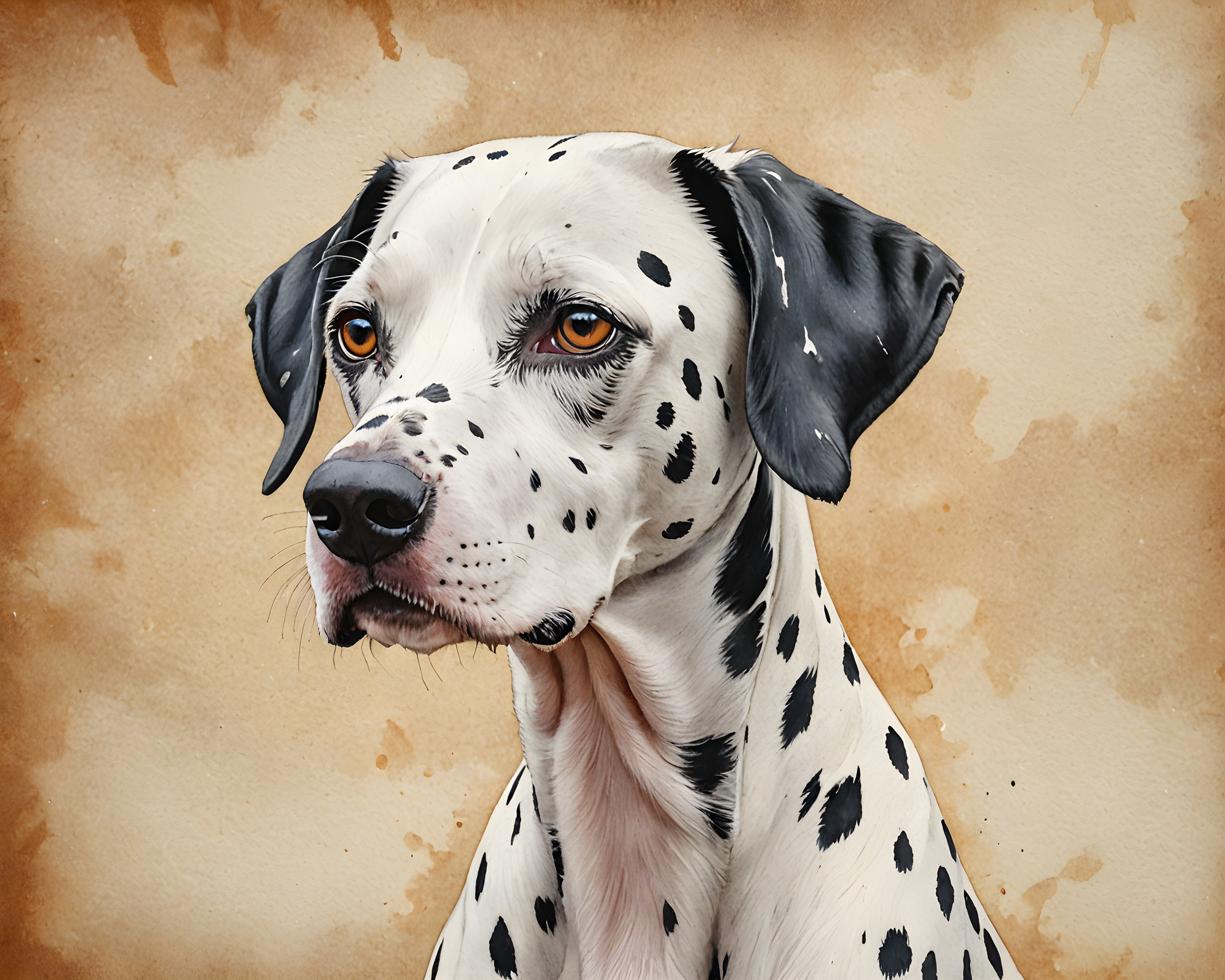 Dalmatian — Watercolor (Savage)