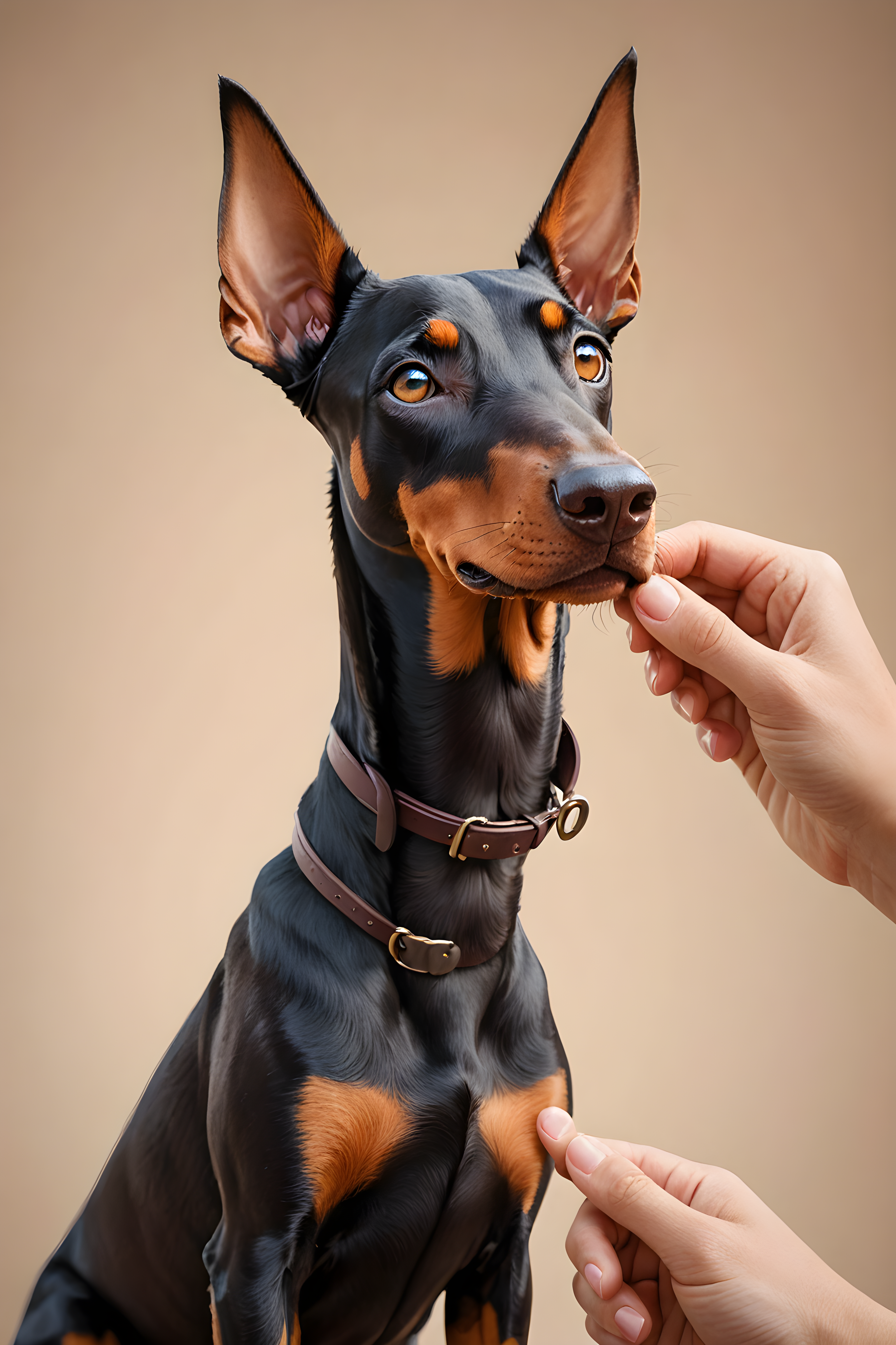 Doberman Pinscher — Cartoon / Kawaii (Cute)