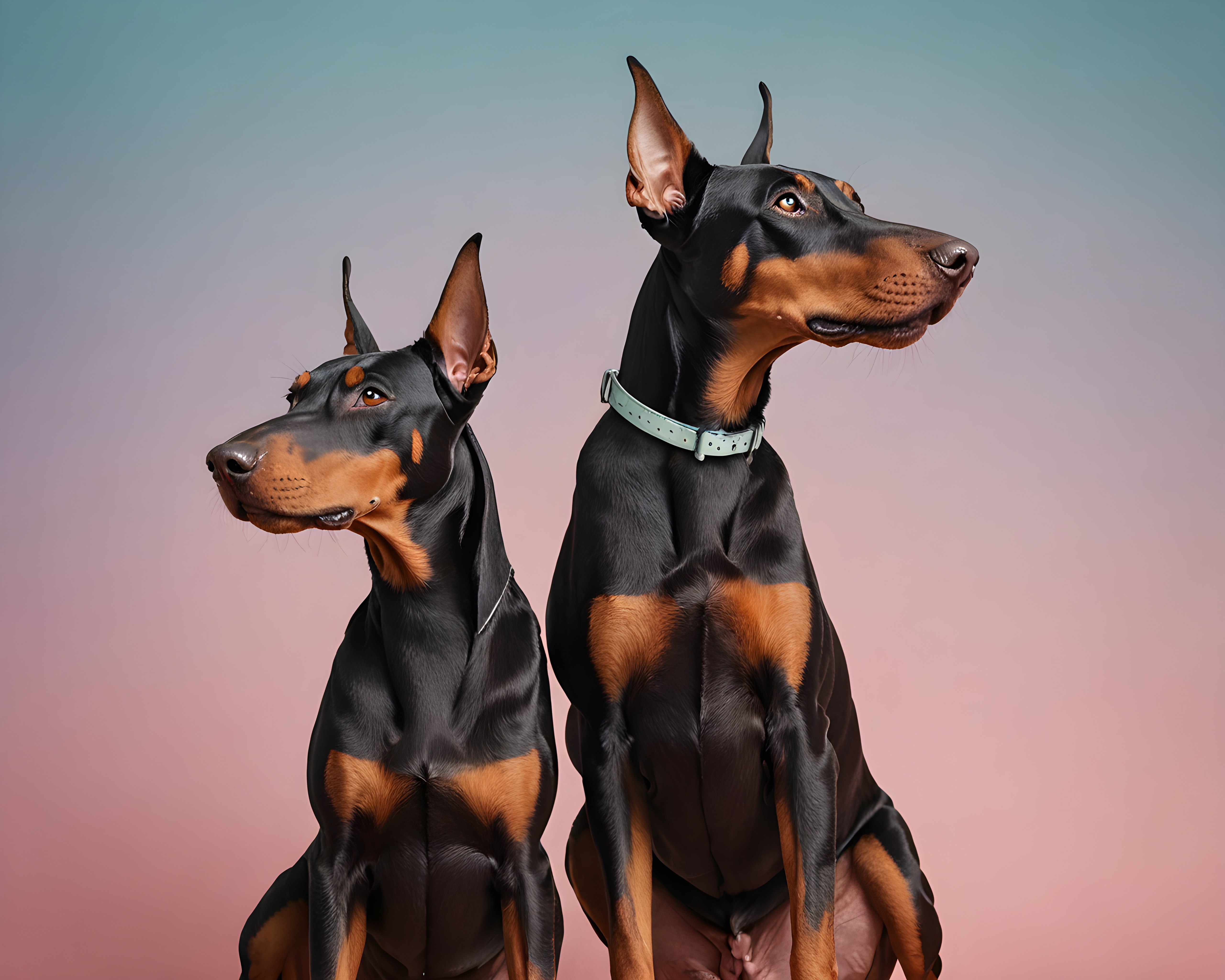 Doberman Pinscher — Modern Aesthetic (Funny)