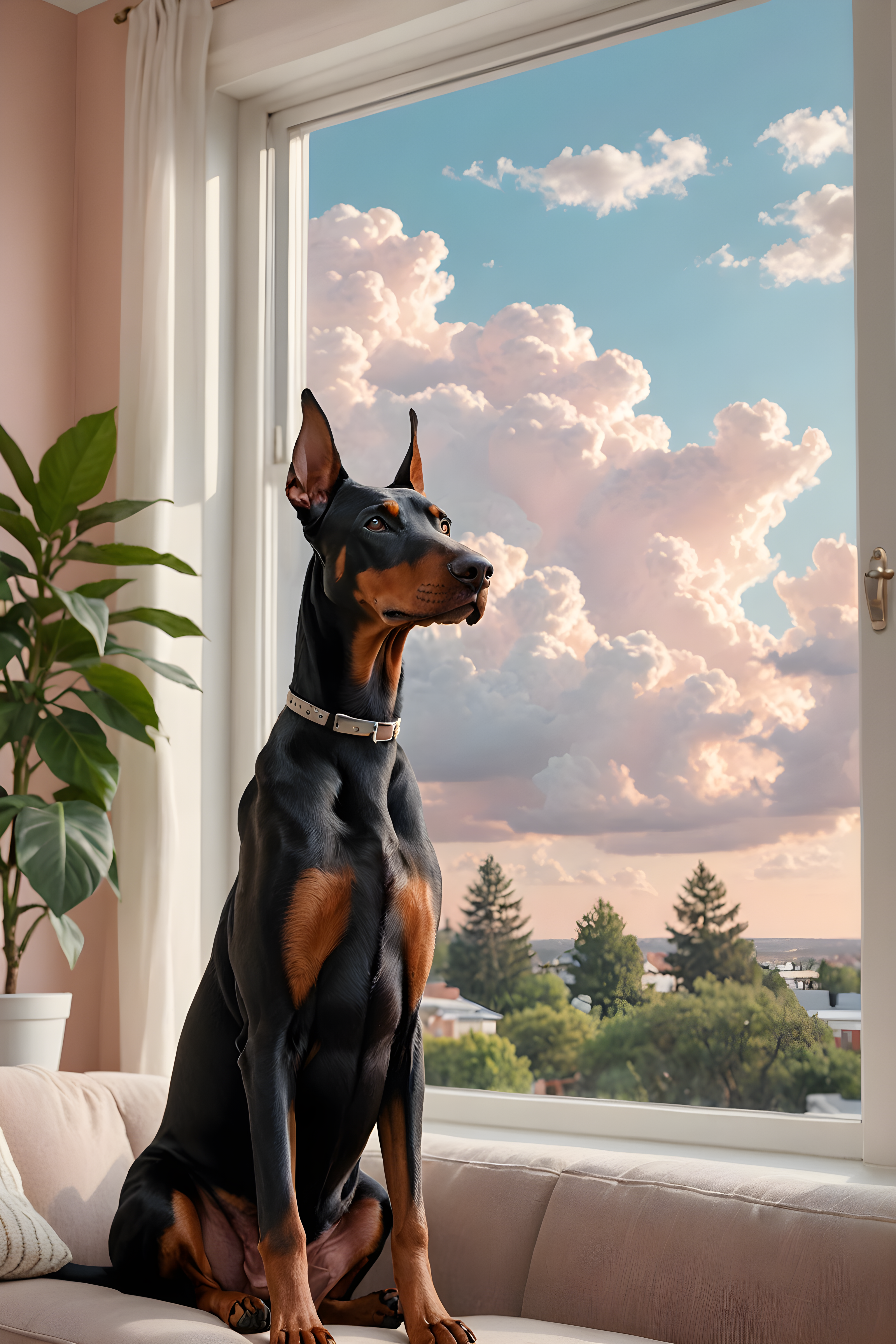 Doberman Pinscher — Nursery (Lifestyle)