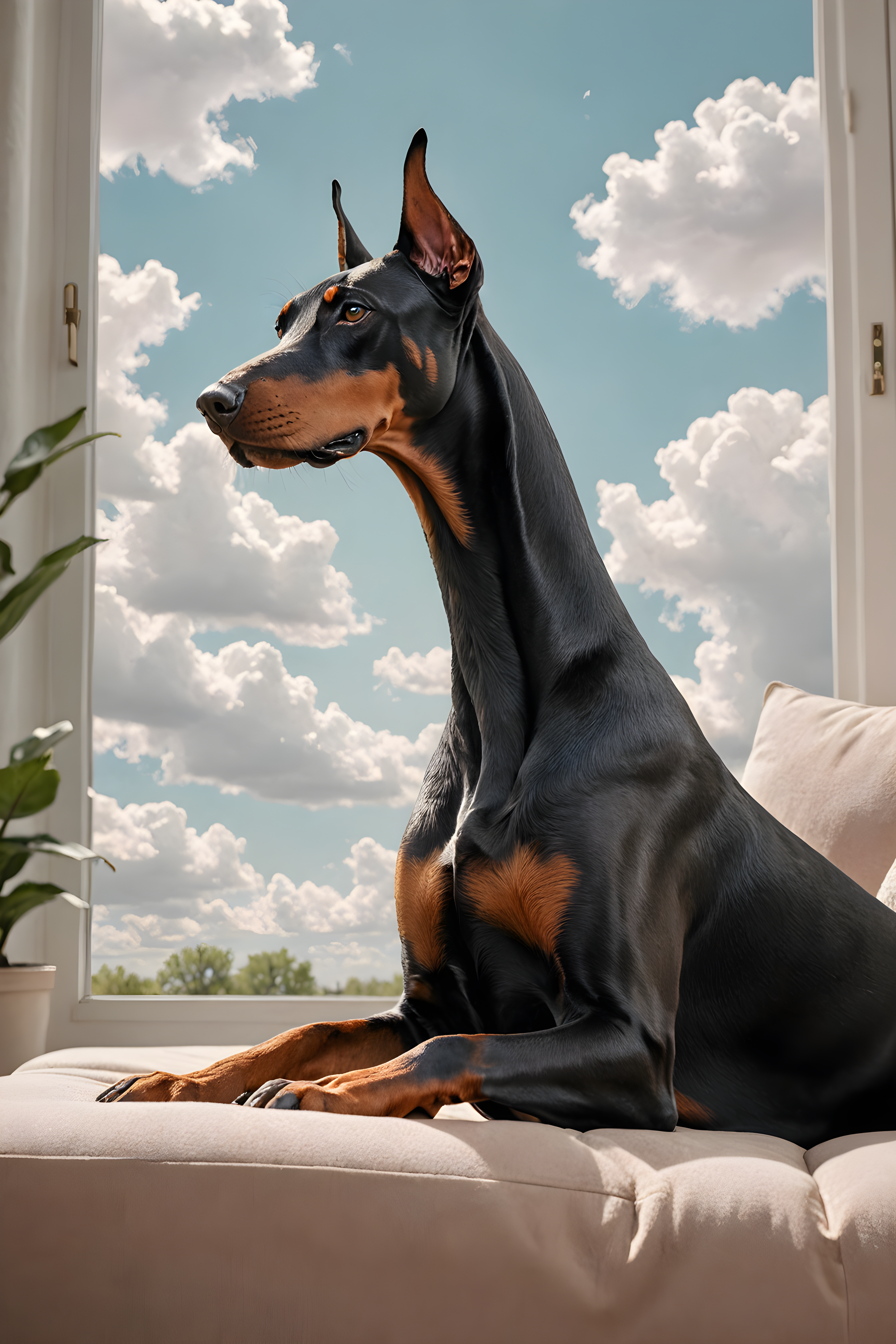 Doberman Pinscher — Nursery (Lifestyle)