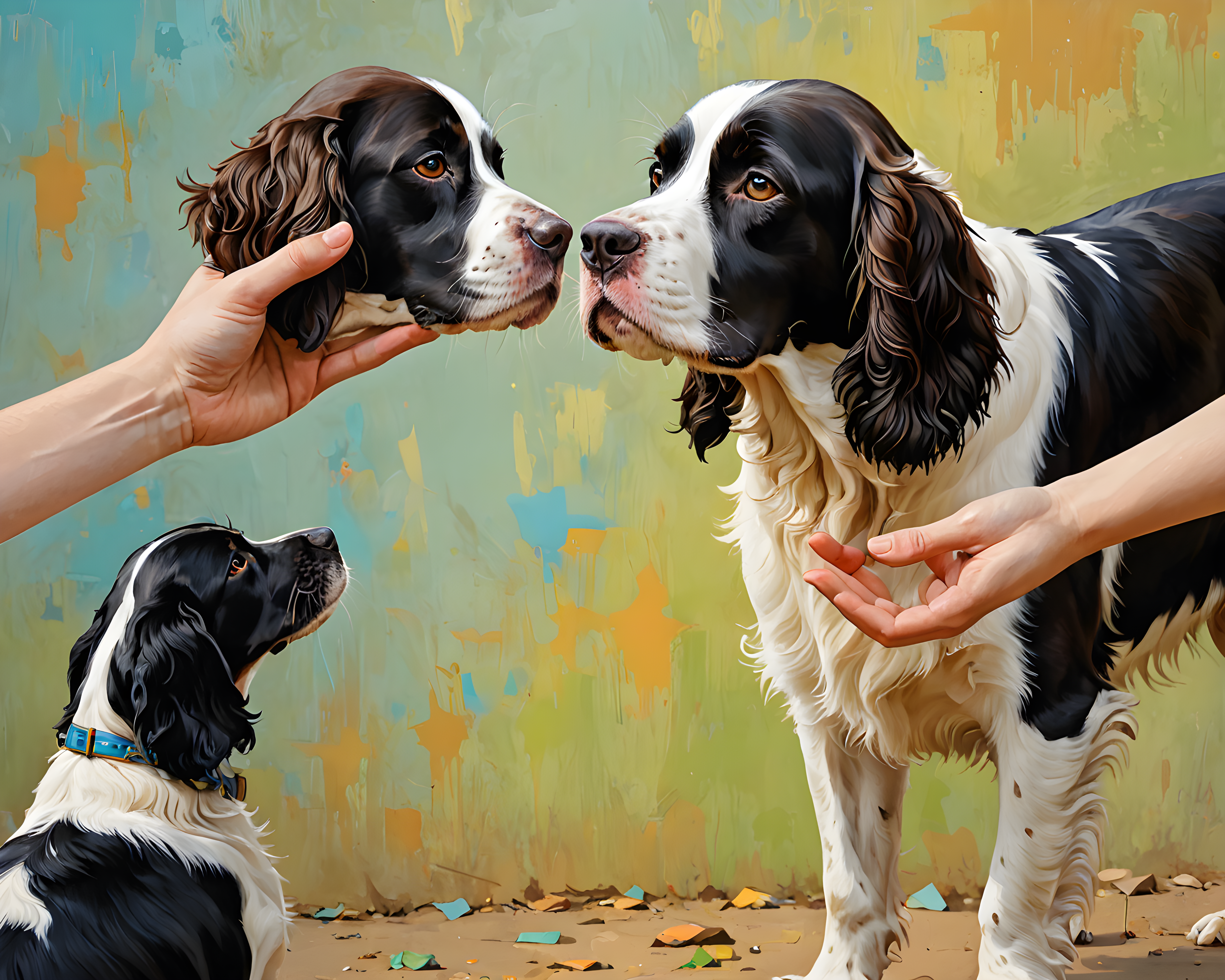 English Springer Spaniel — Funny (Fantasy)