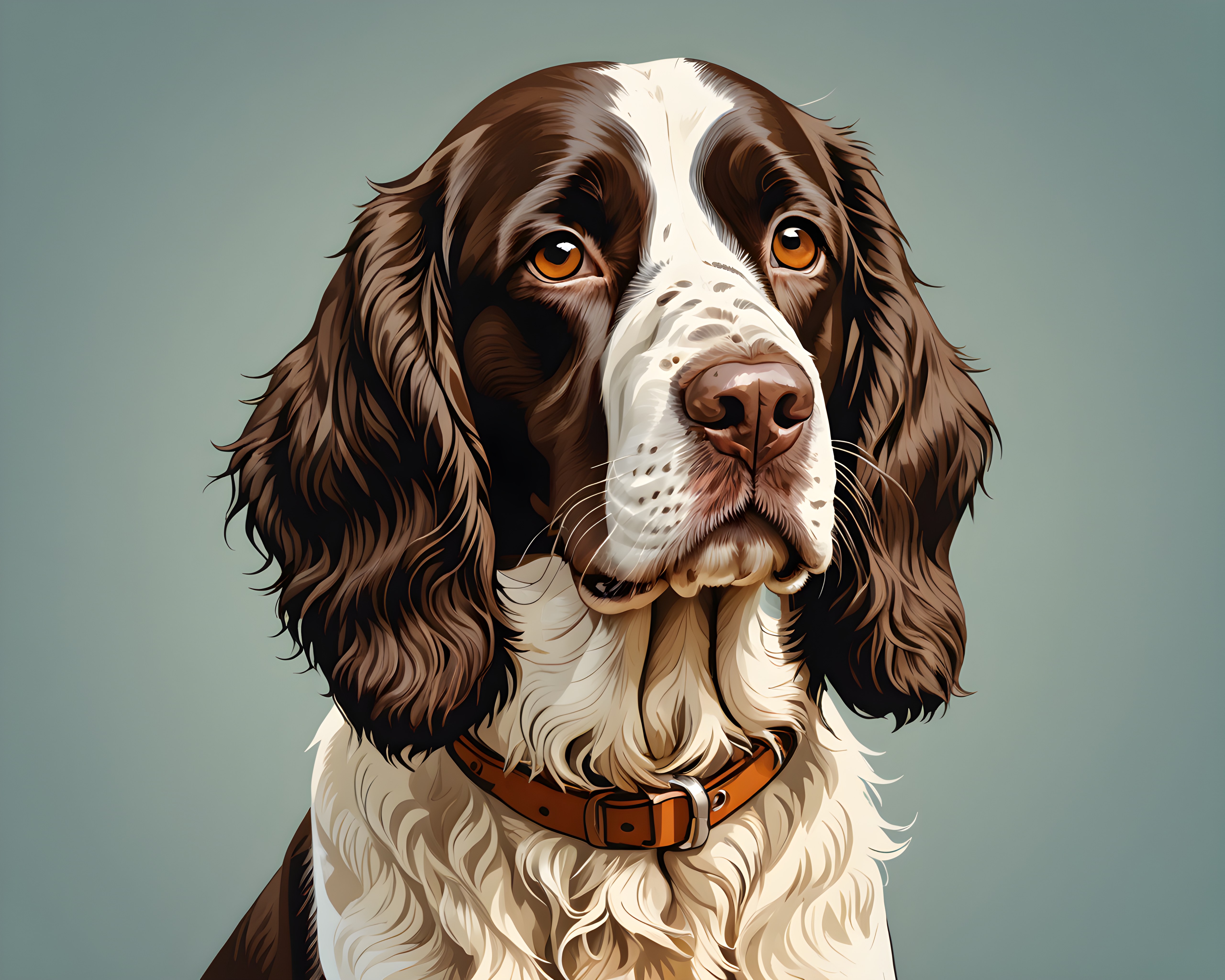 English Springer Spaniel — Retro (Savage)
