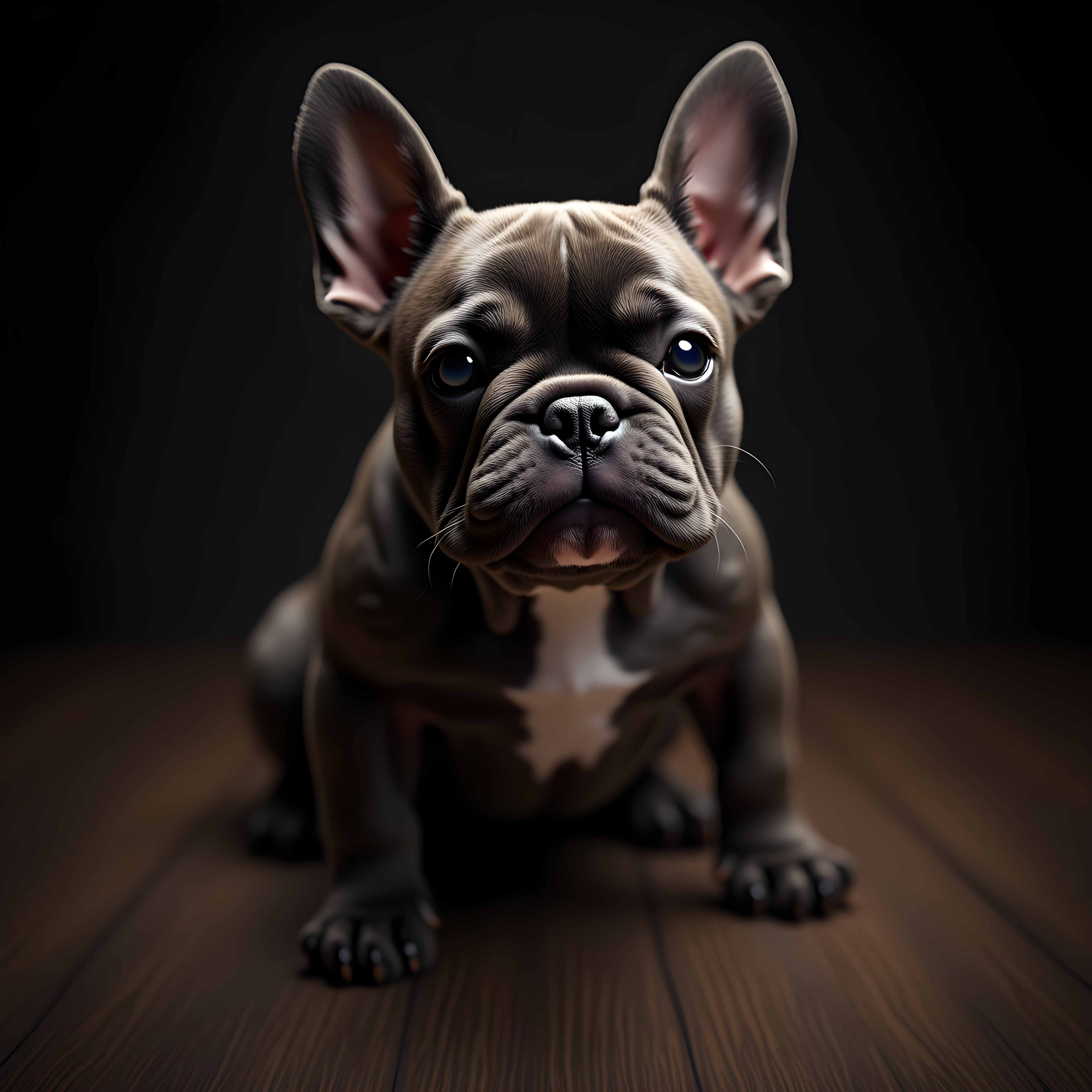 French Bulldog — Hyper-Realistic (Motivational)