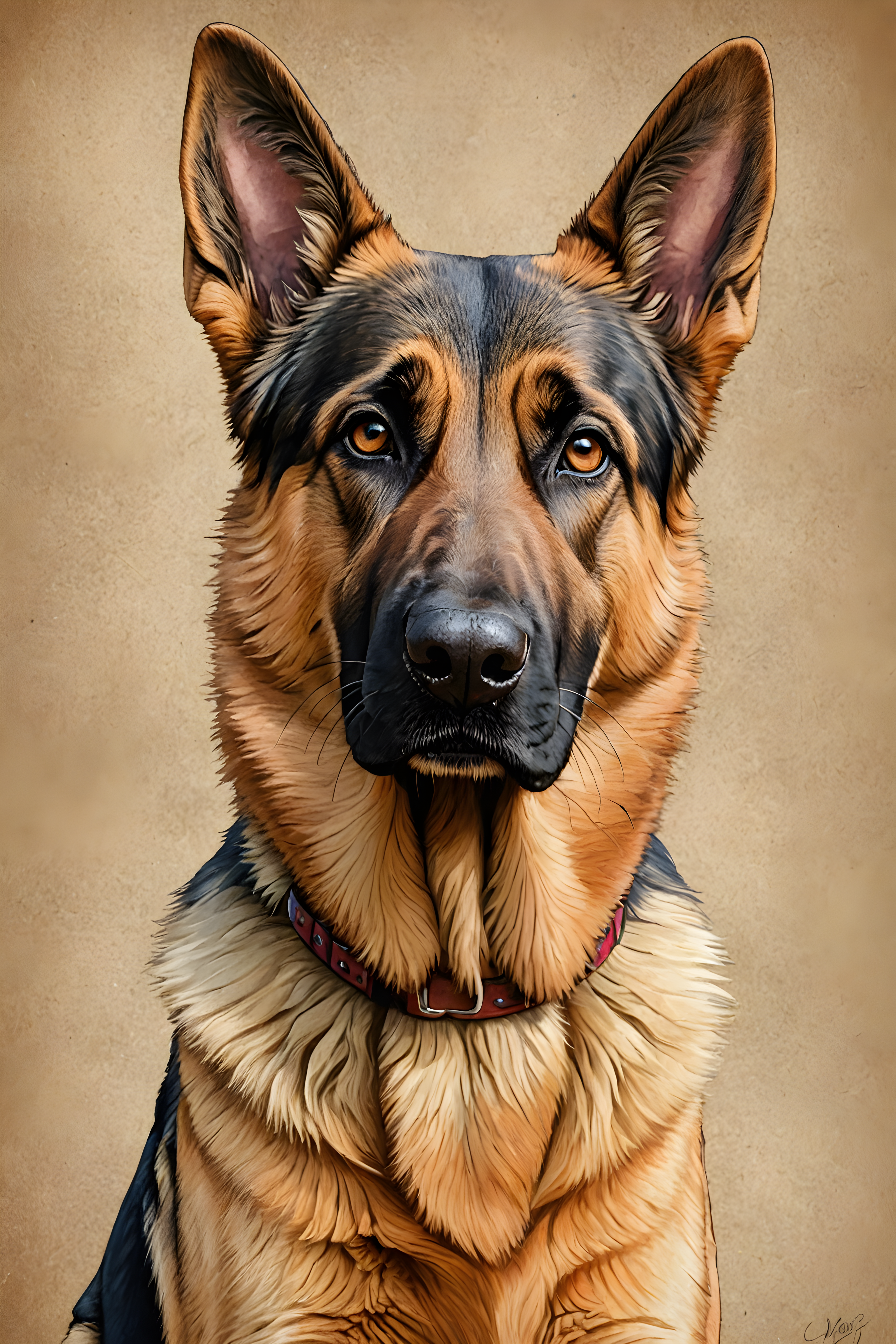 German Shepherd — Funny (Emotional)