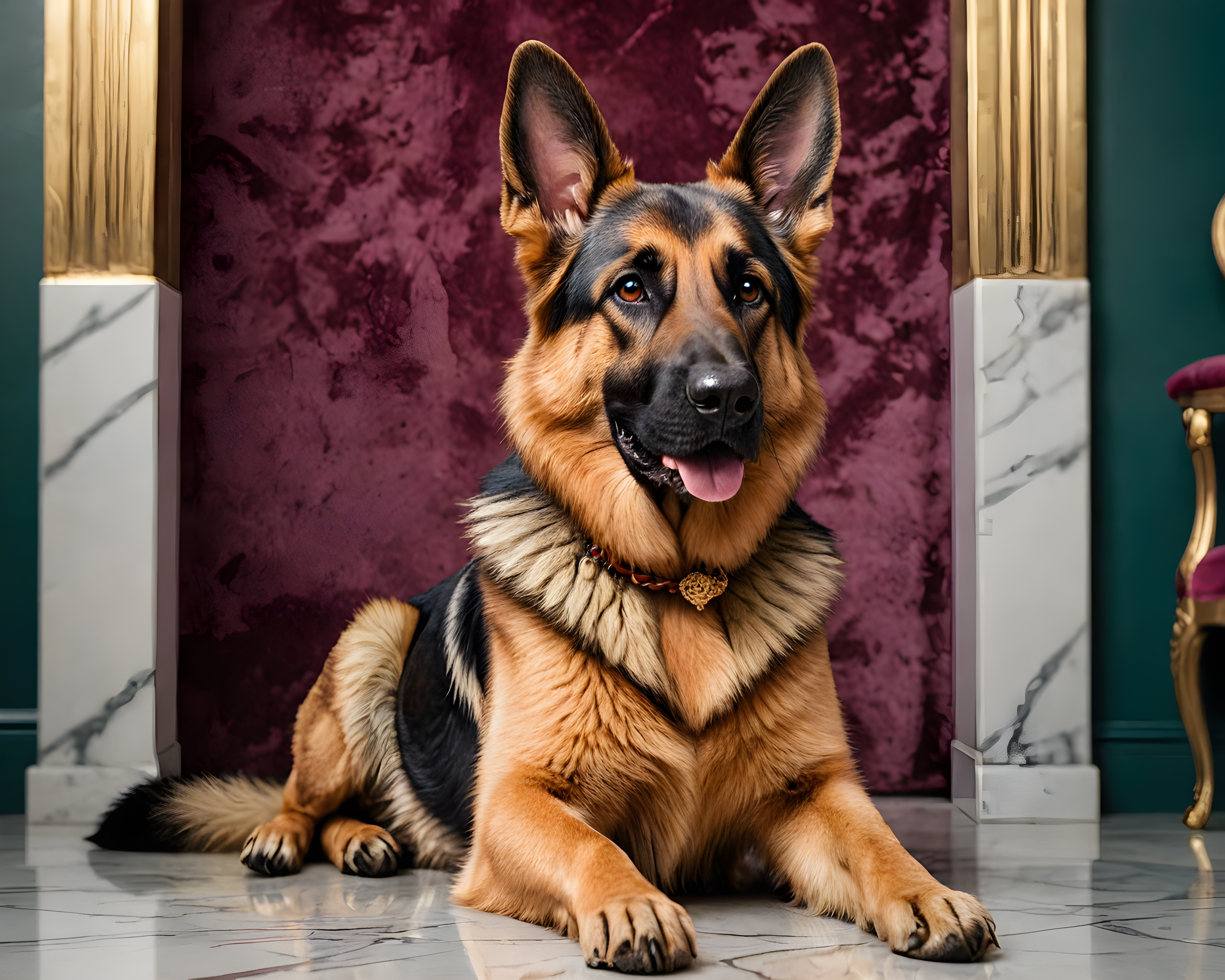 German Shepherd — Funny (Luxury)