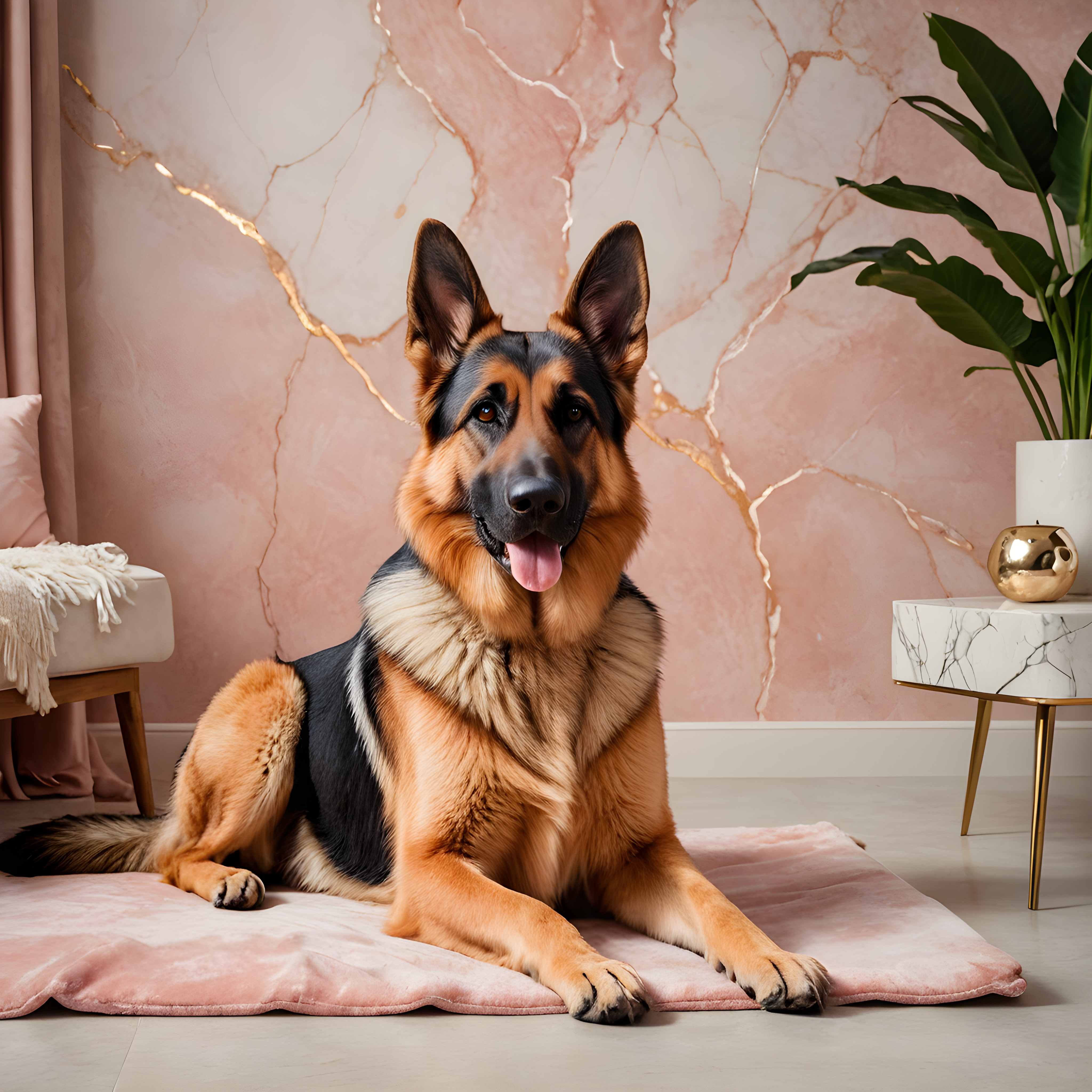 German Shepherd — Modern Aesthetic (Luxury)