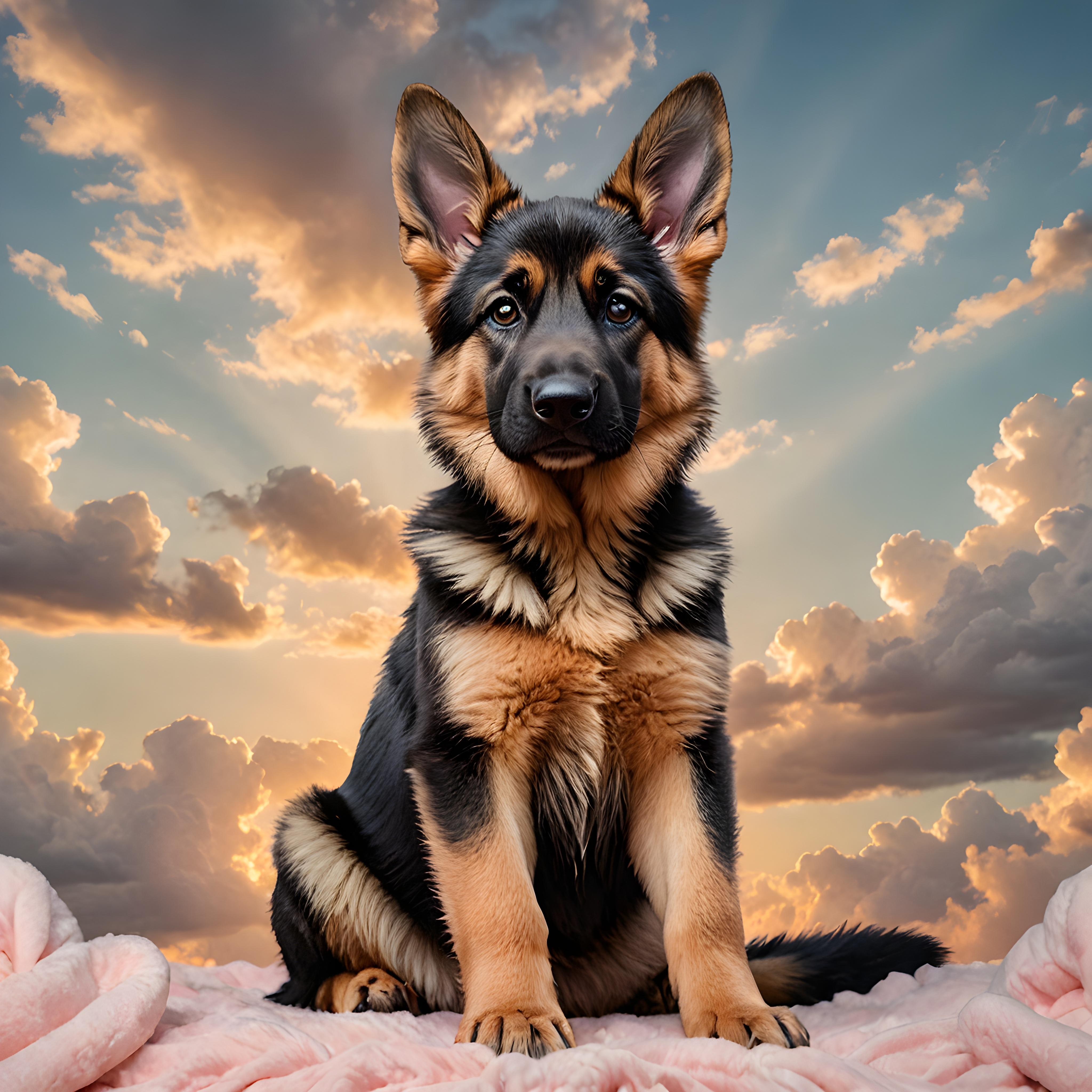 German Shepherd — Nursery (Motivational)