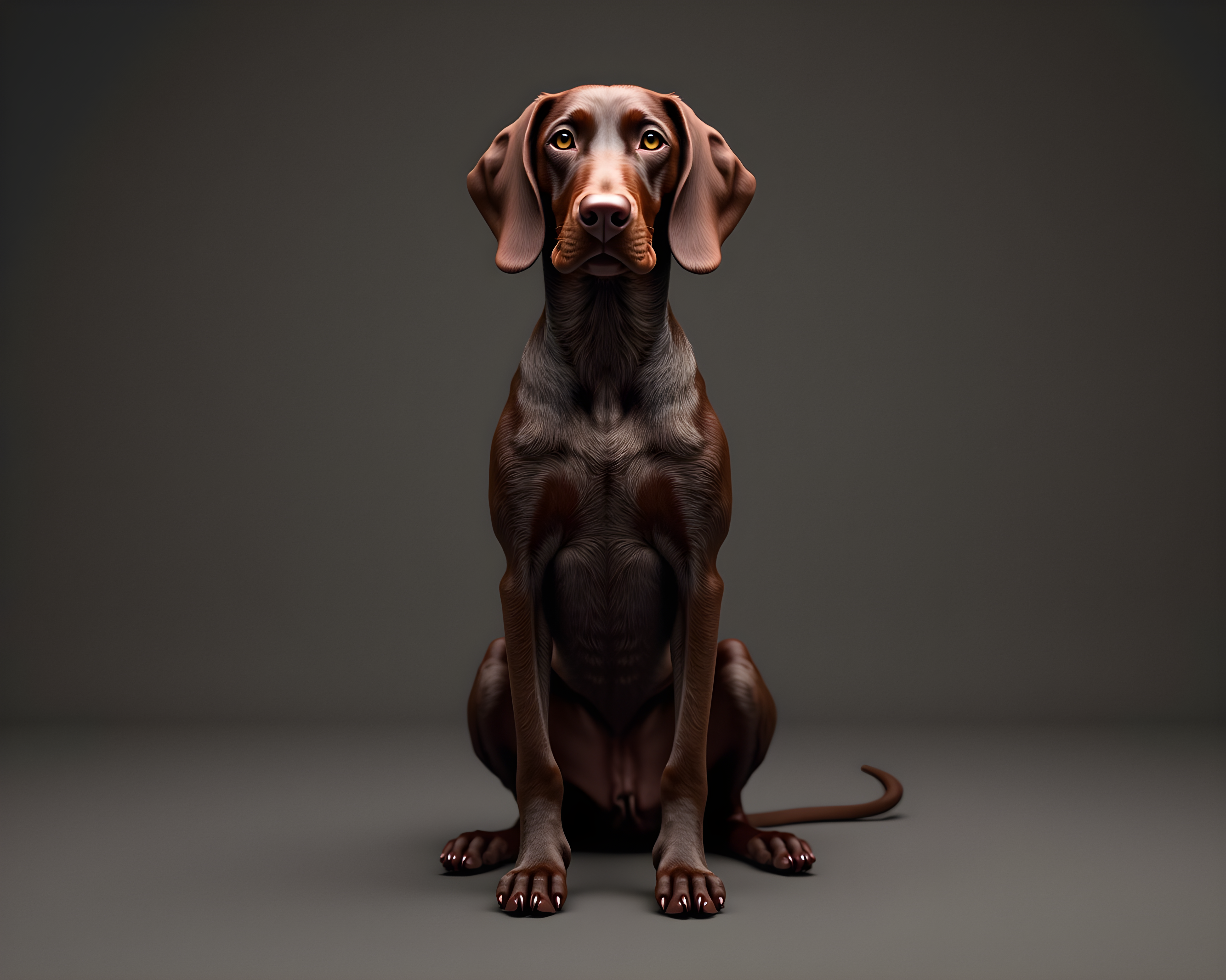German Shorthaired Pointer — Hyper-Realistic (Energetic)