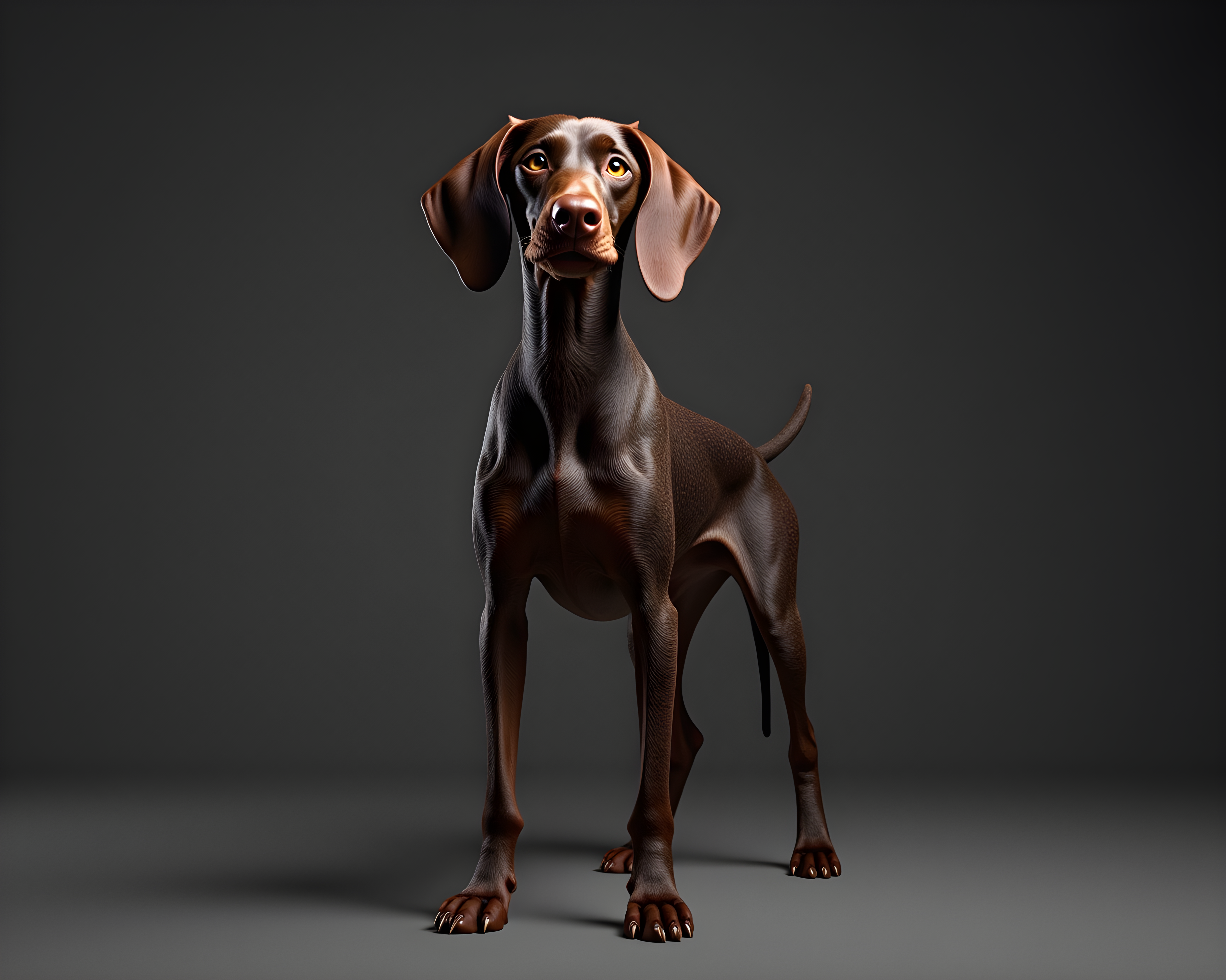 German Shorthaired Pointer — Hyper-Realistic (Savage)