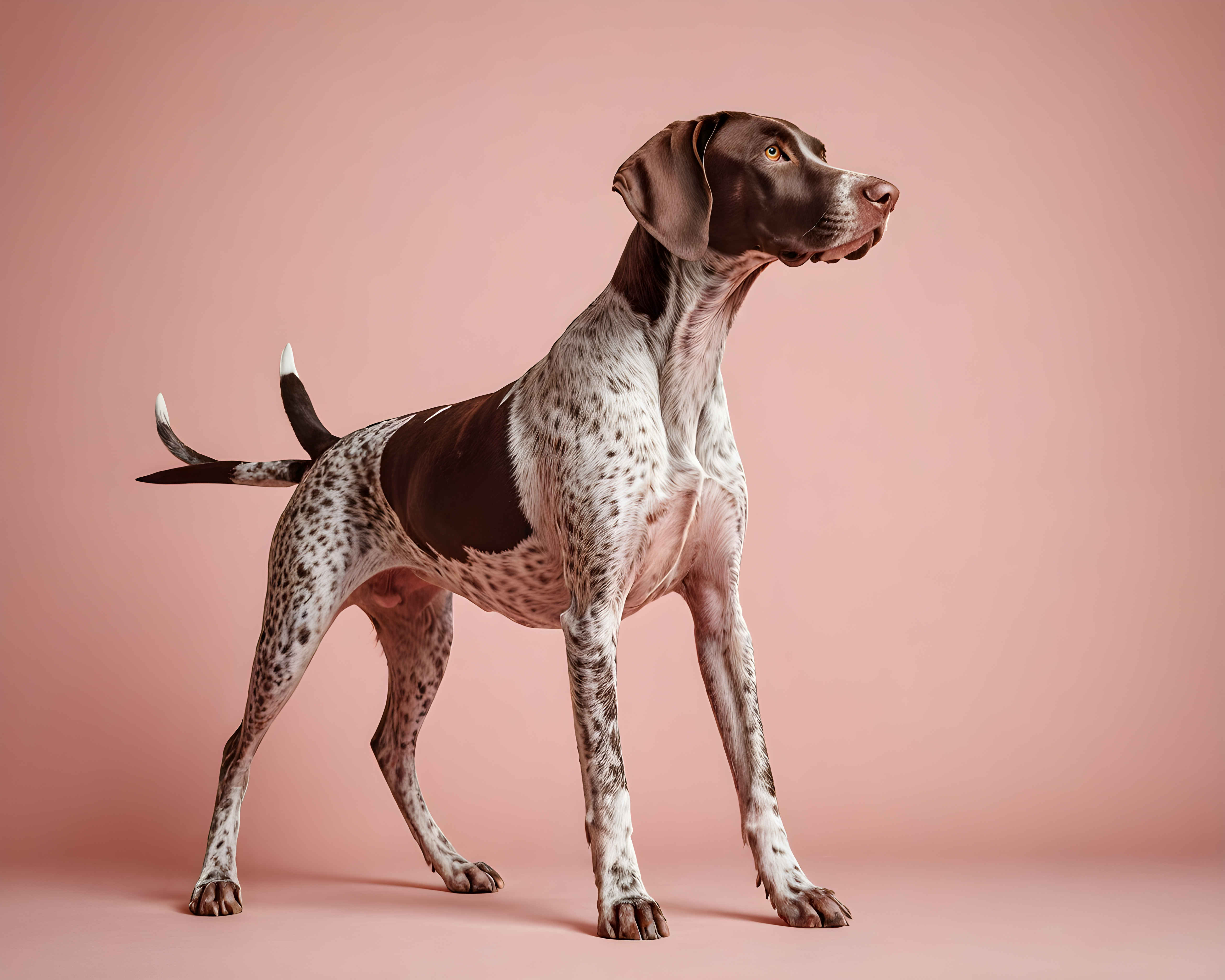 German Shorthaired Pointer — Modern Aesthetic (Energetic)