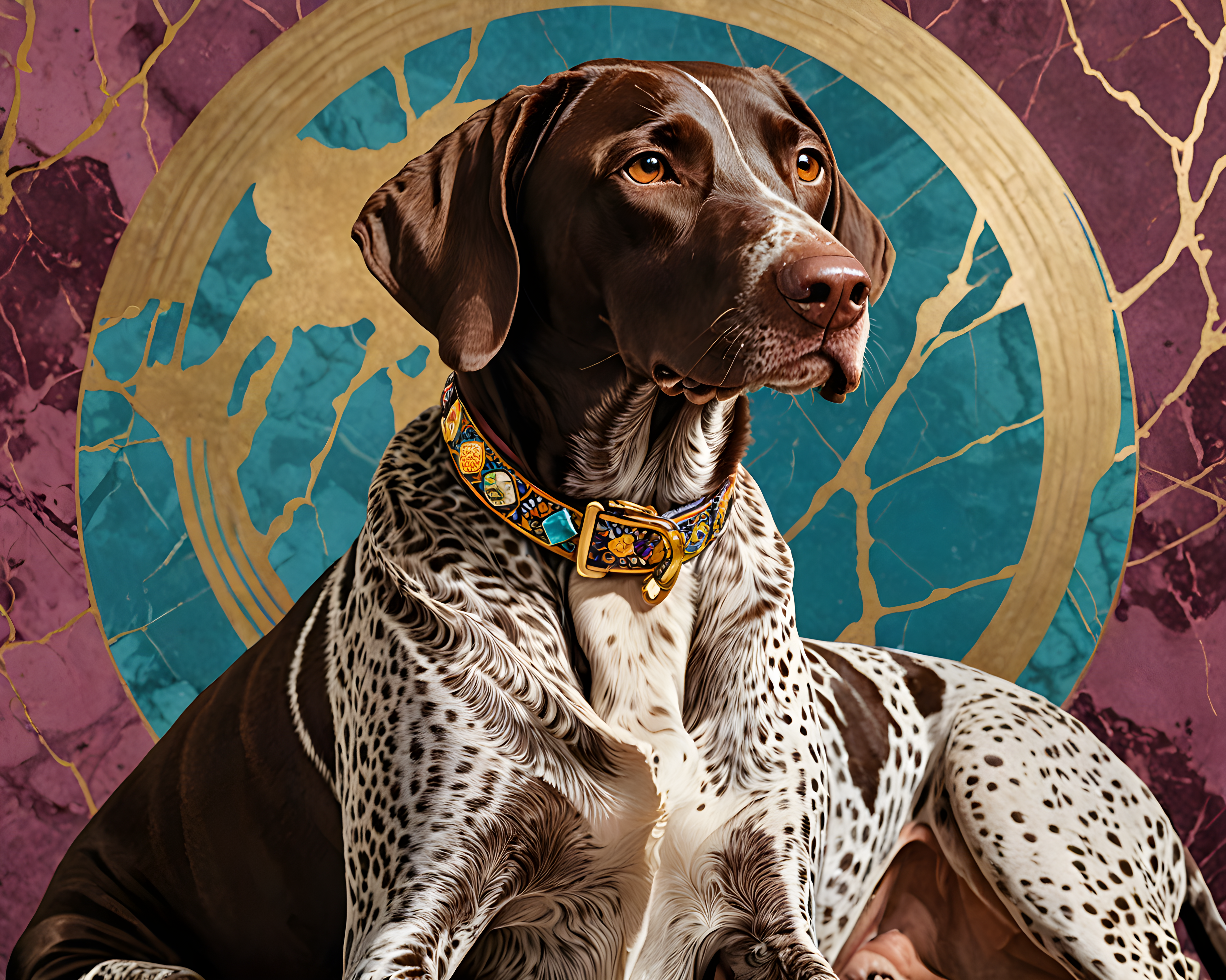 German Shorthaired Pointer — Retro (Luxury)
